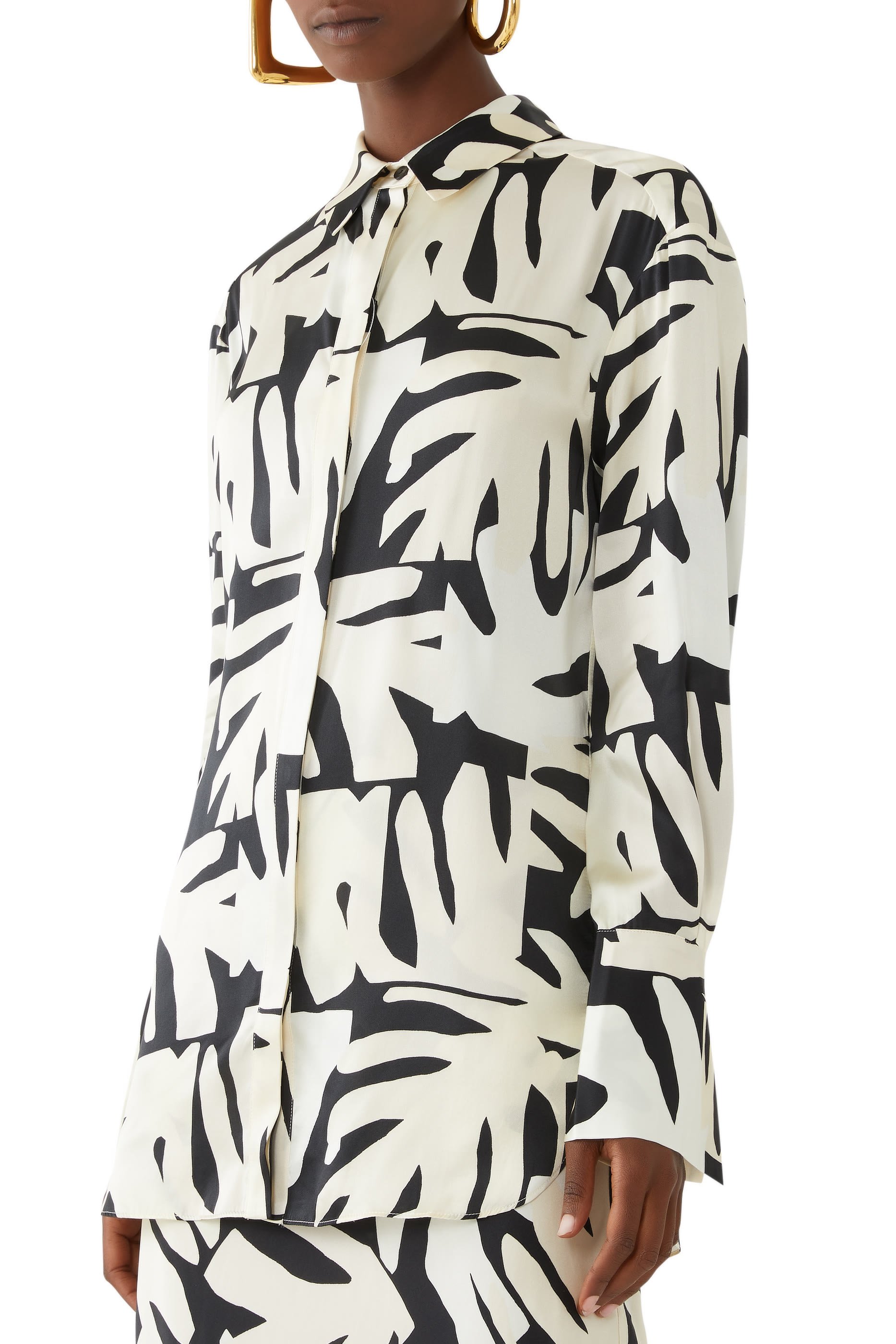 Micah Silk Relaxed Shirt