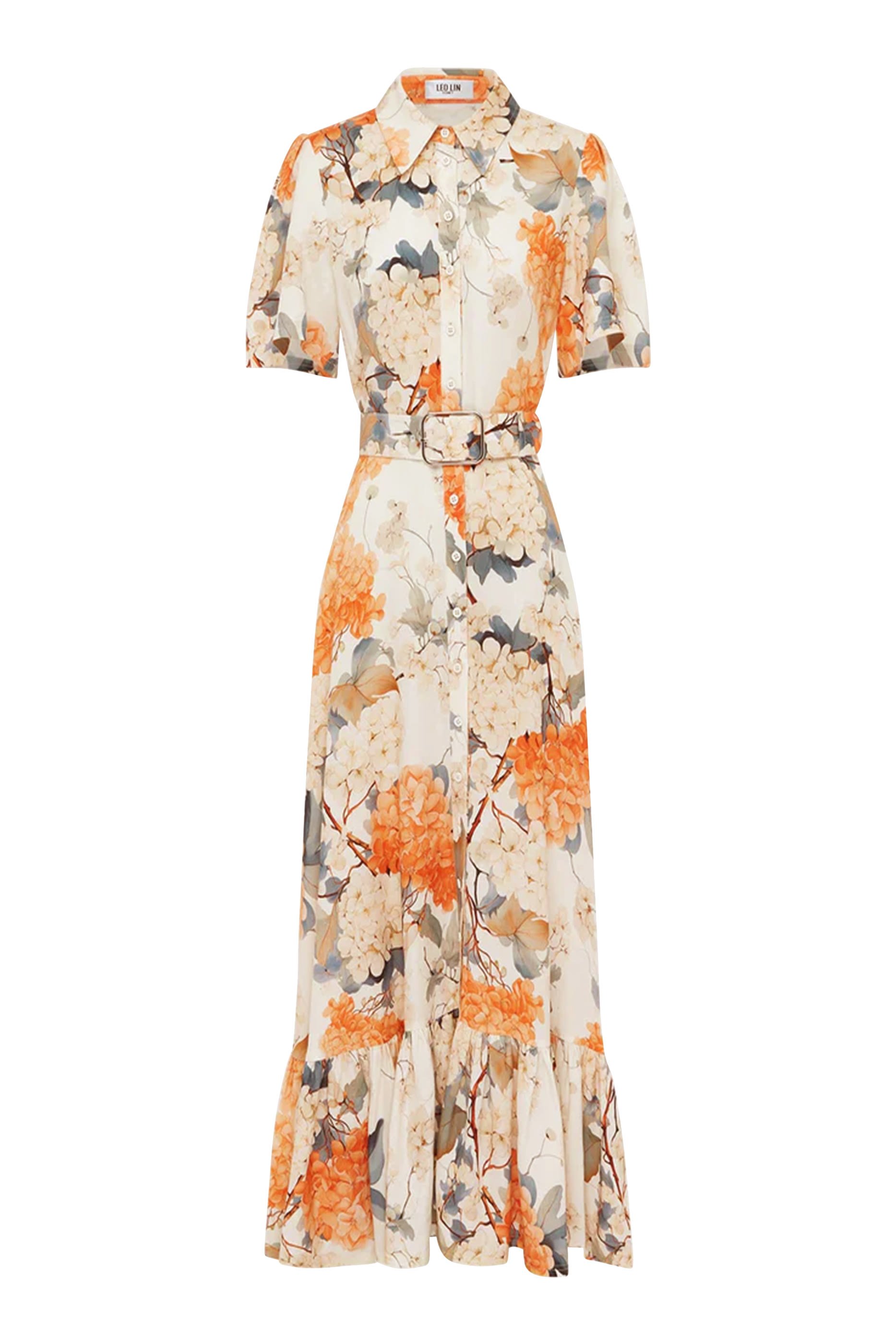 Becca Short Sleeve Midi Dress