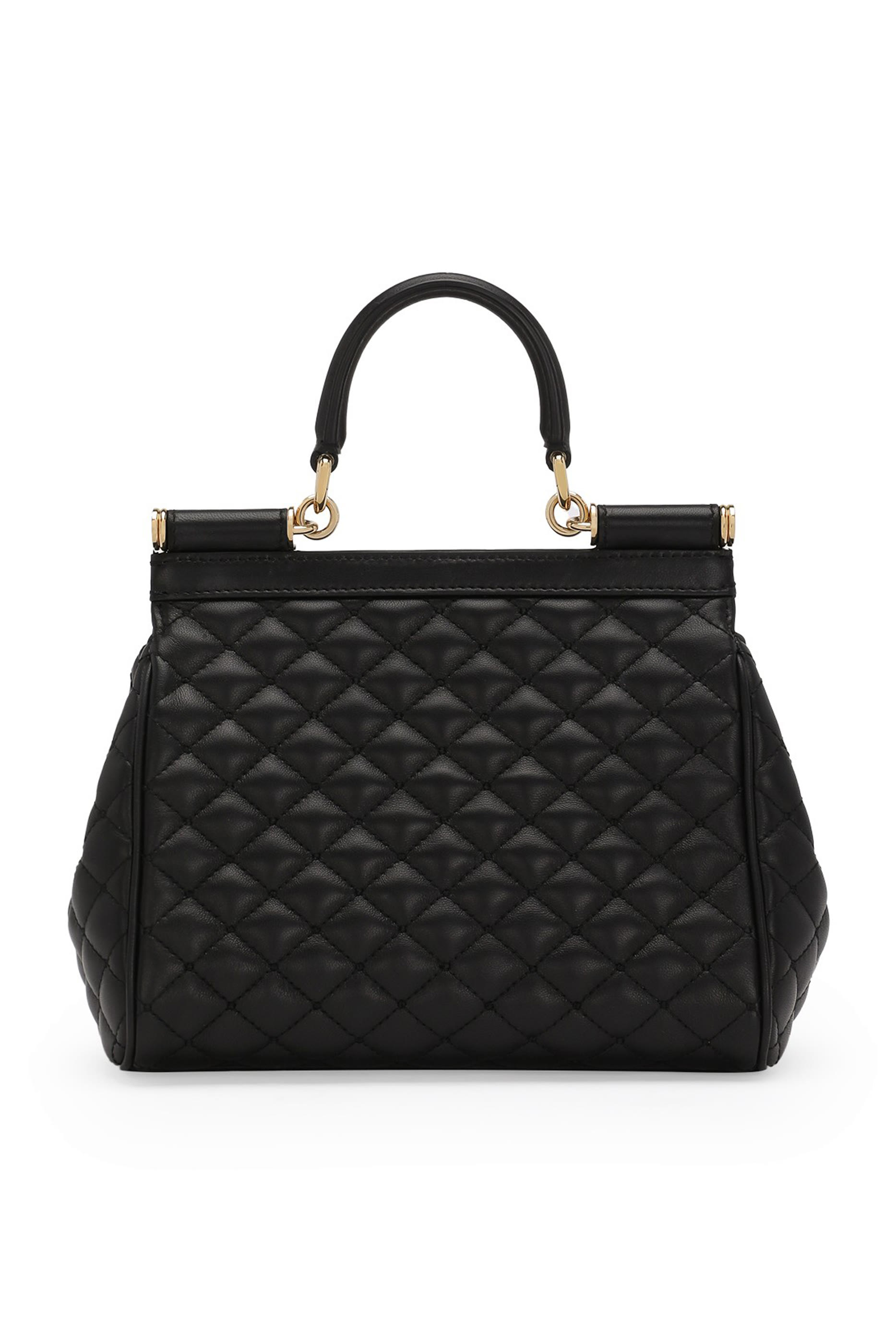 Medium Sicily Quilted Nappa Leather Bag