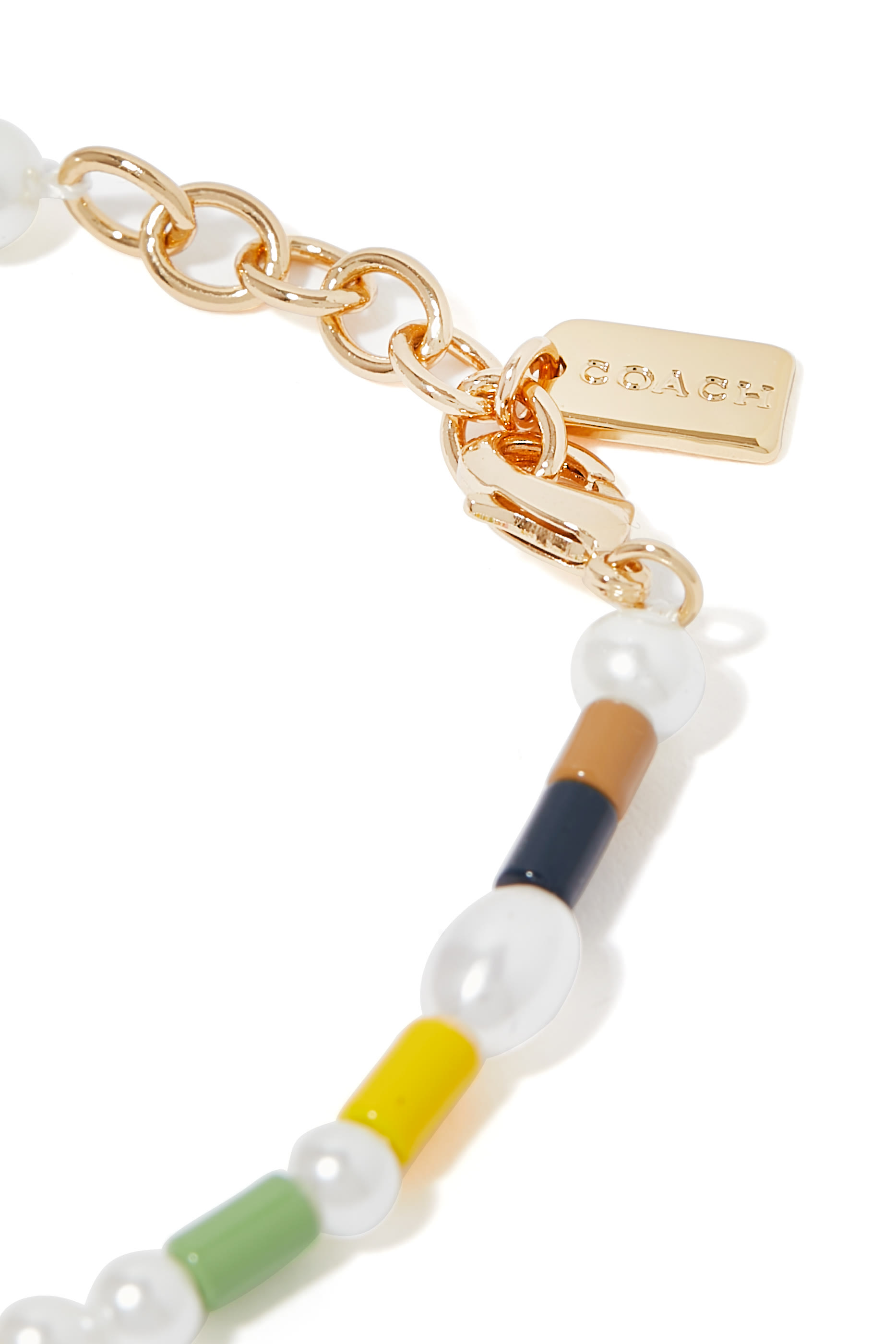 	Pearl Heart Choker Necklace