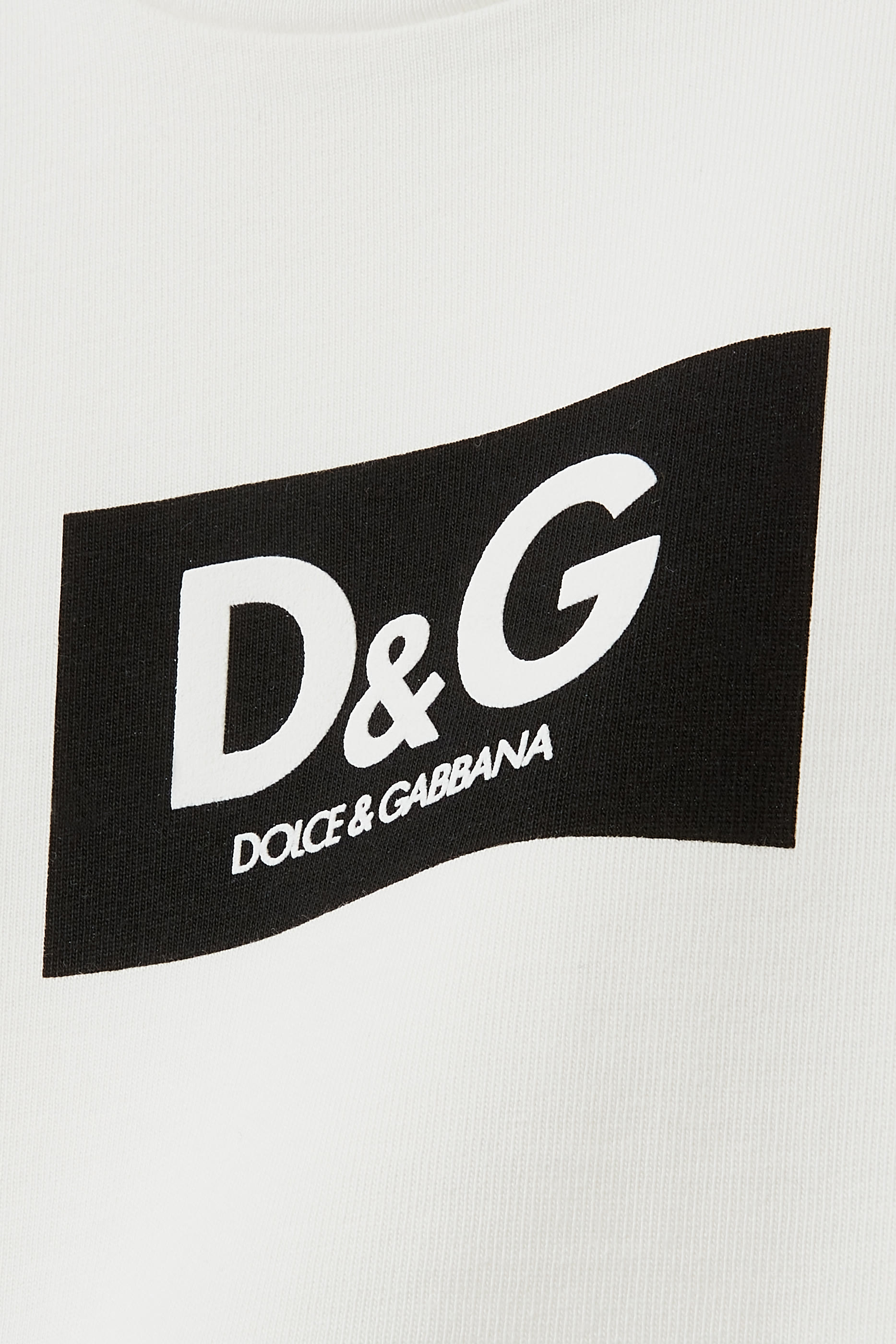 Kids Interlock Oversized T-shirt with Logo Print