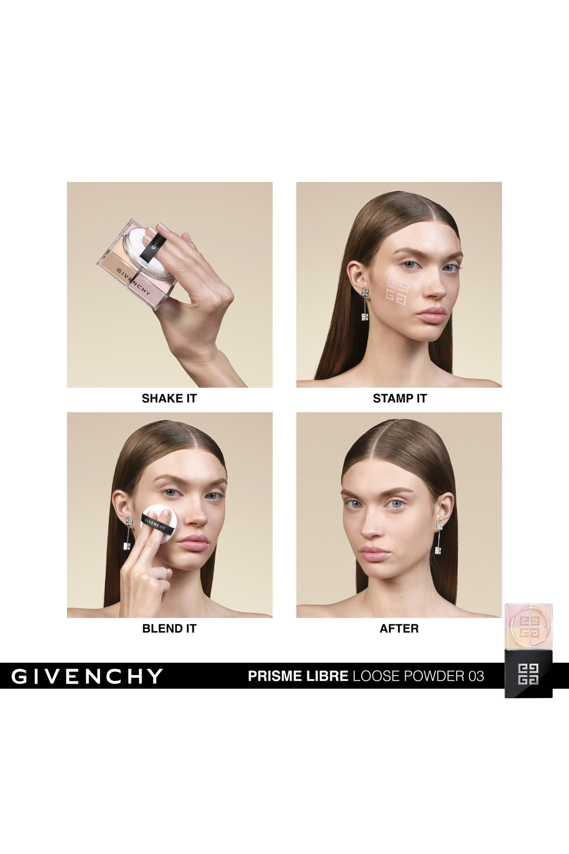 Prisme Libre Loose Powder, 4-color Loose Setting and Finishing Powder&nbsp;