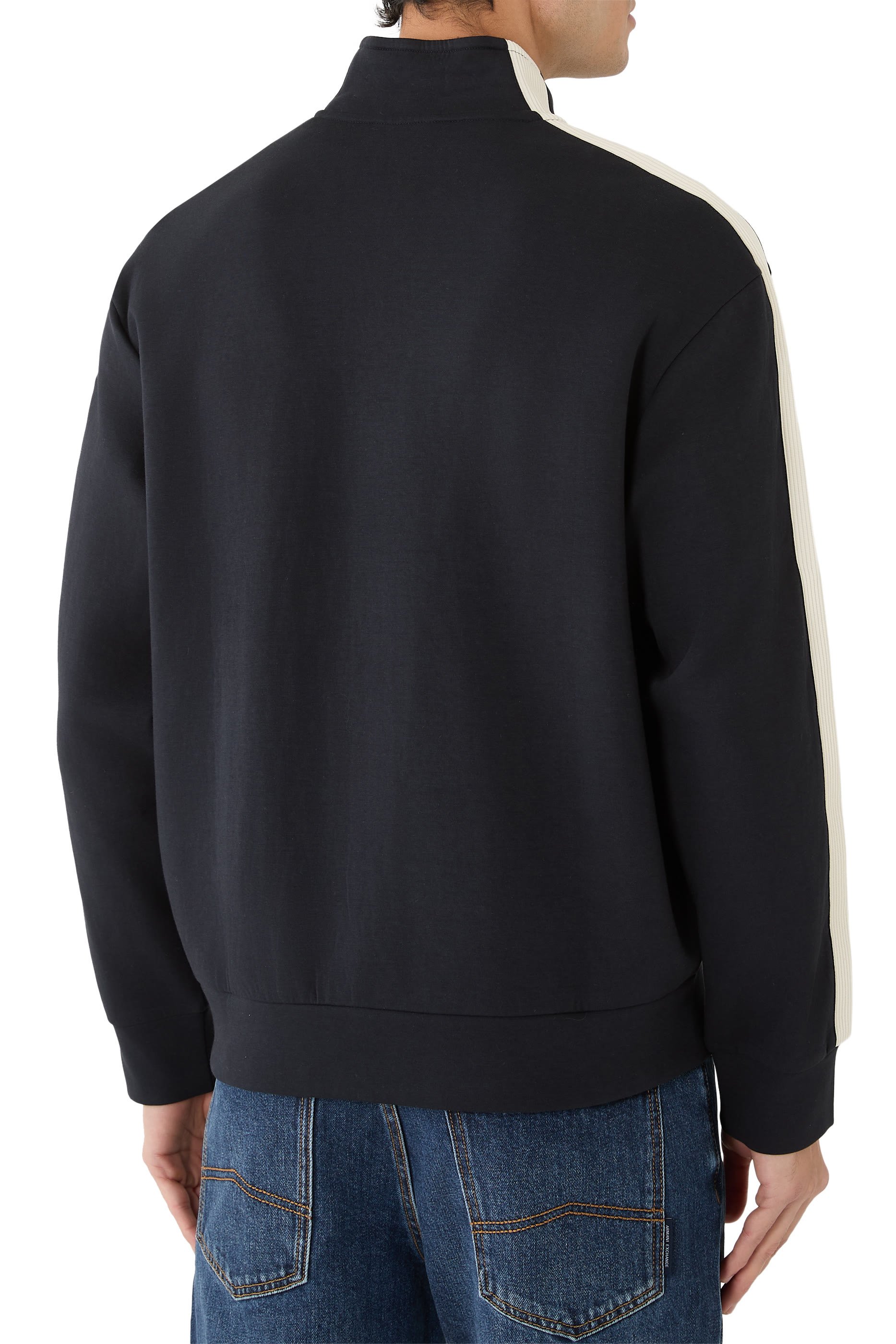 AX Logo Zip Sweatshirt