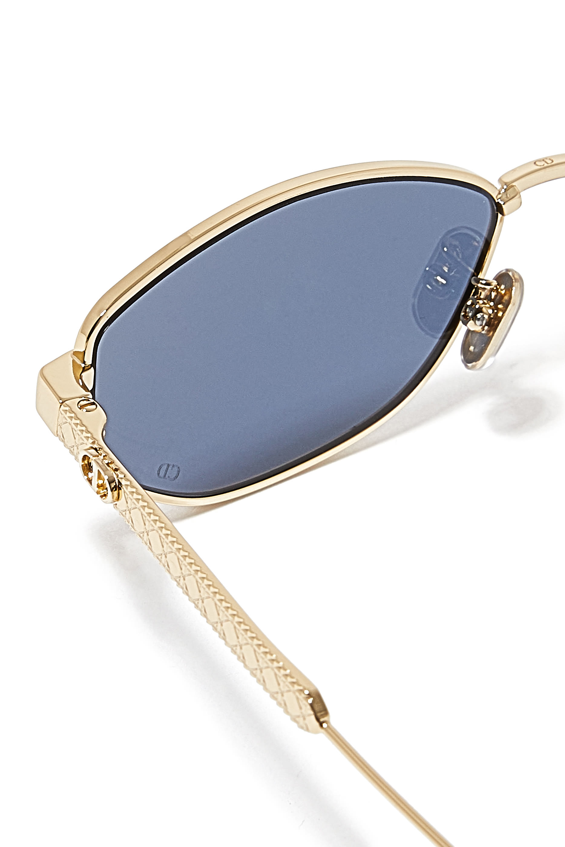 DiorCannage B1U Blue Oval Sunglasses