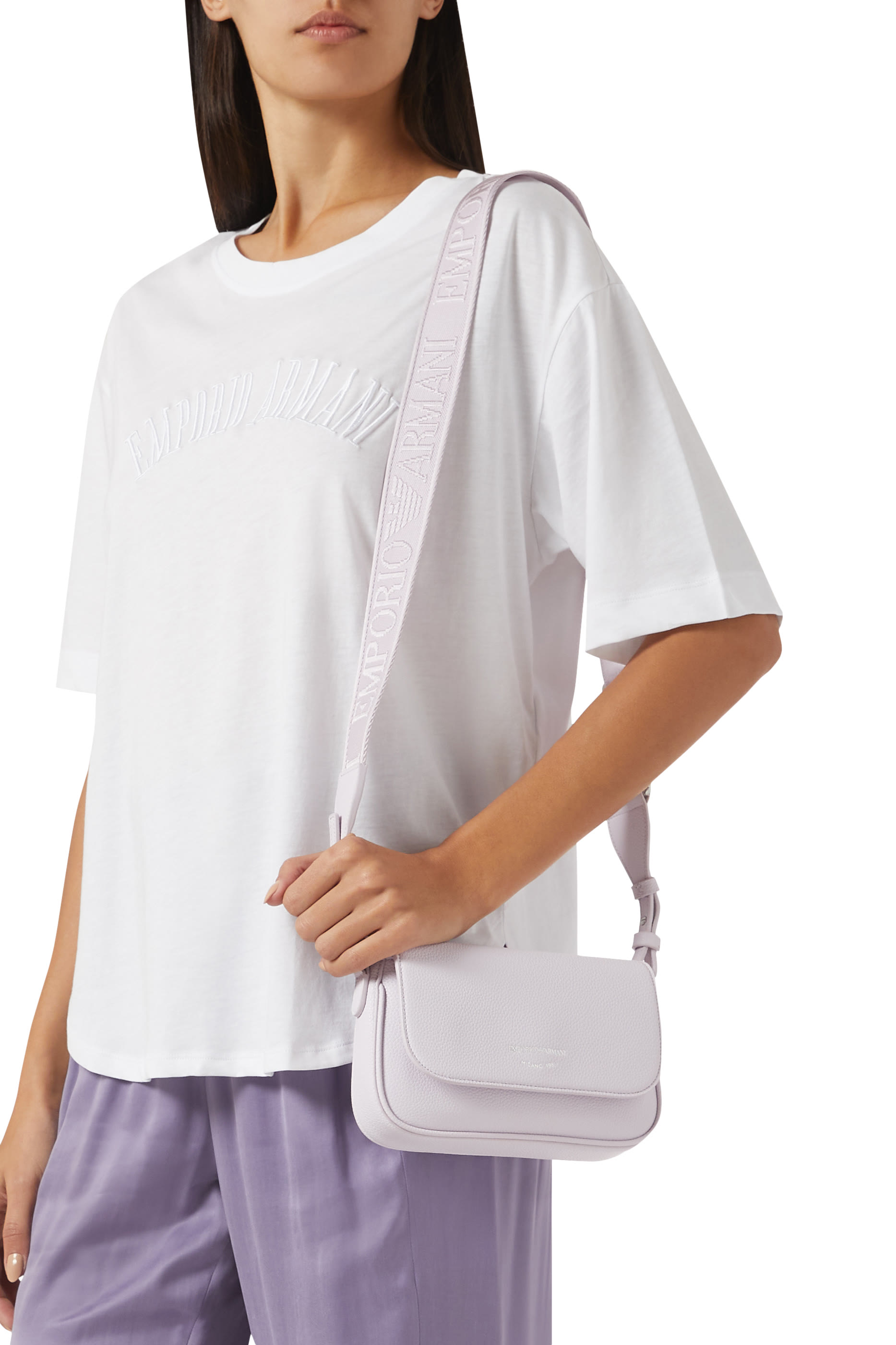 Lilly Faux Leather Crossbody Bag