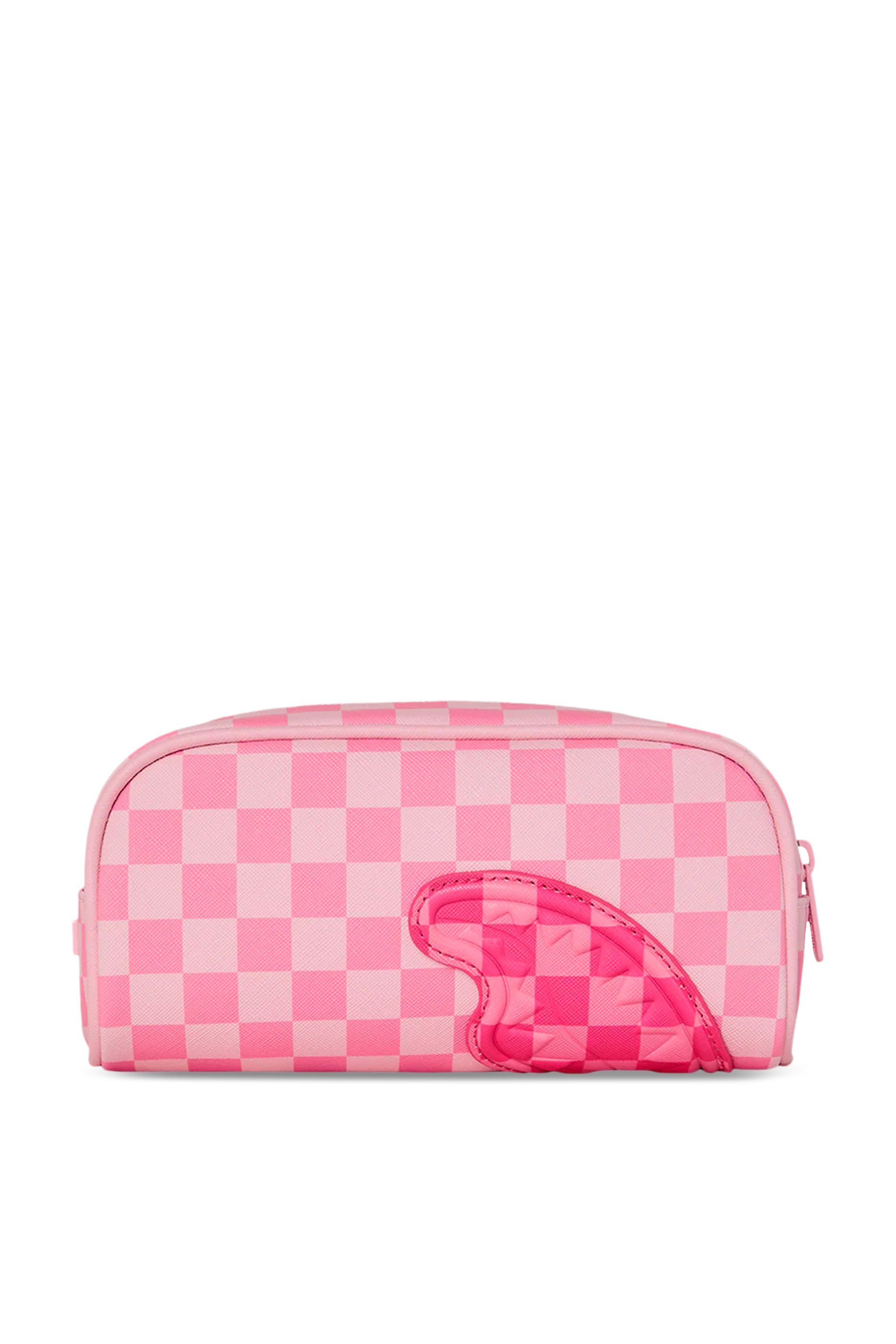 Kids Pink Sharks in Paris Patch Pouch