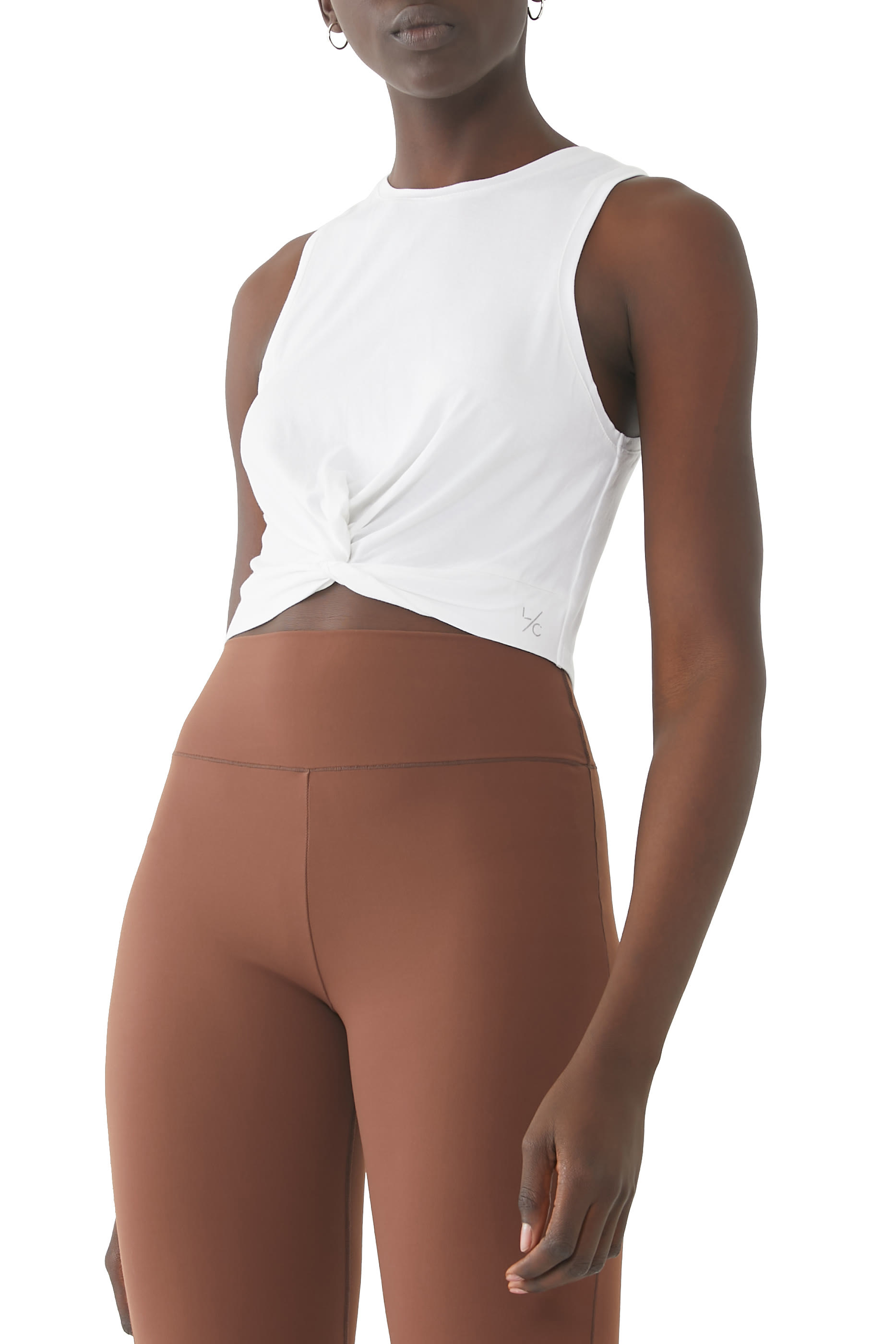 Elevate Lounge Knot Tank Top