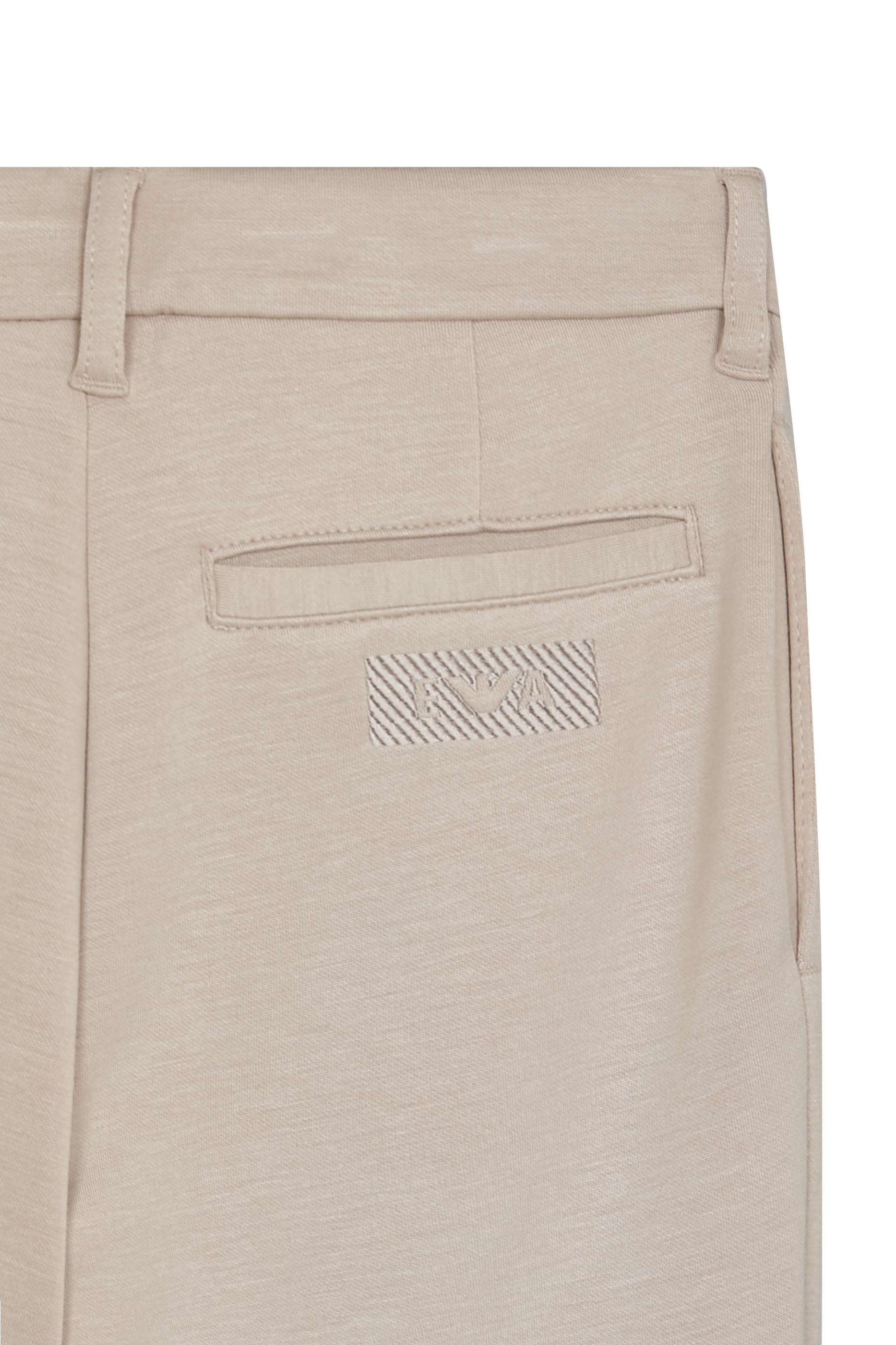 Kids Double-Jersey Trousers with Darts
