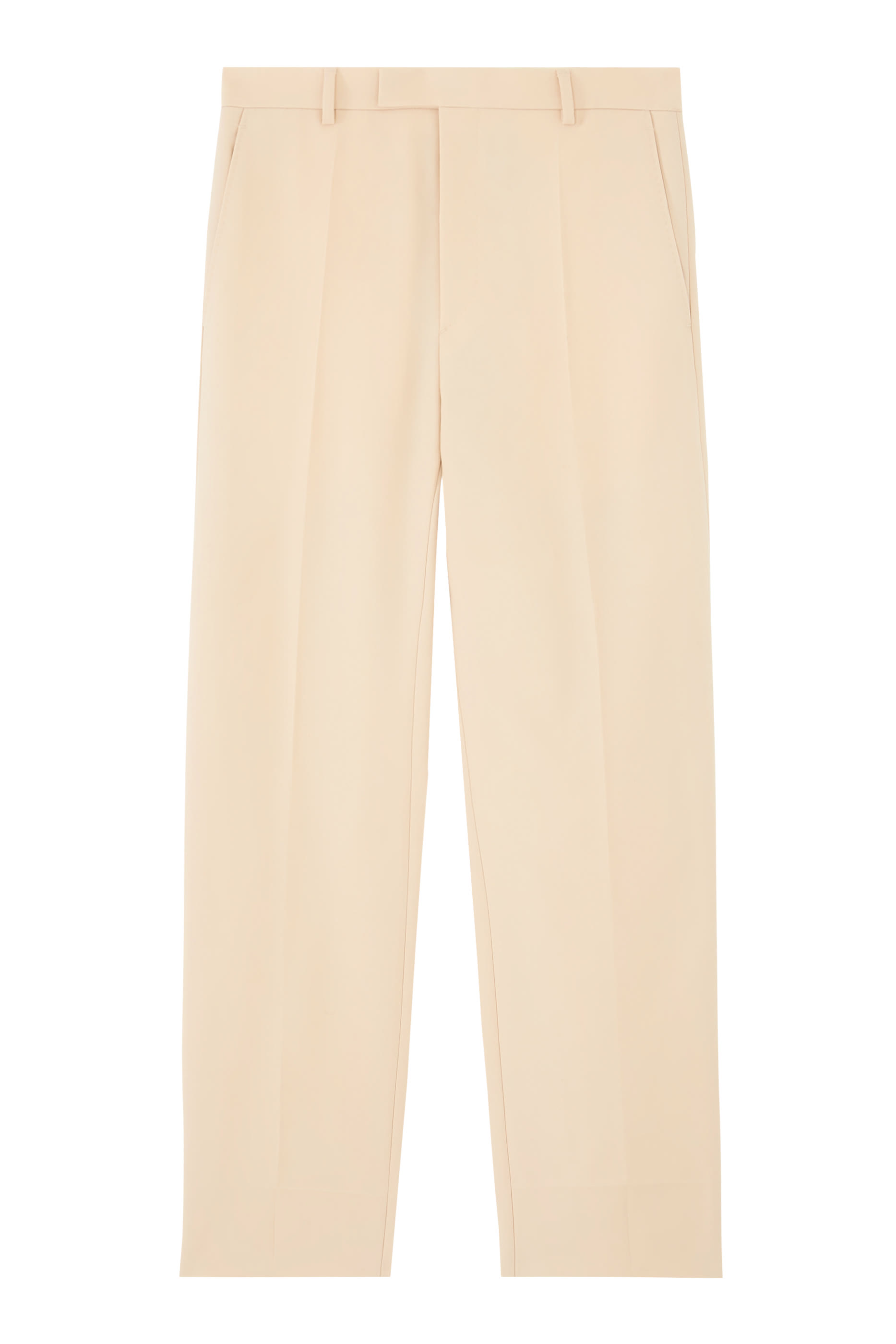 Turn-Ups Gabardine Pants