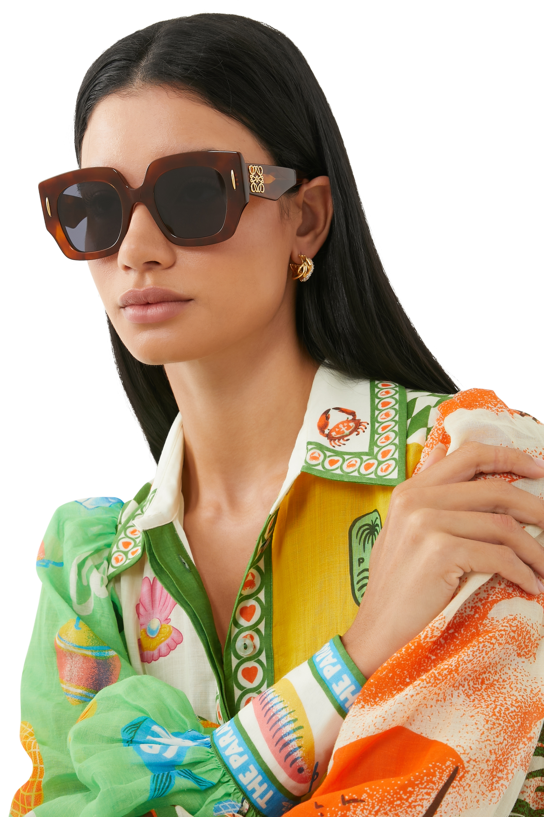 Anagram Square Sunglasses