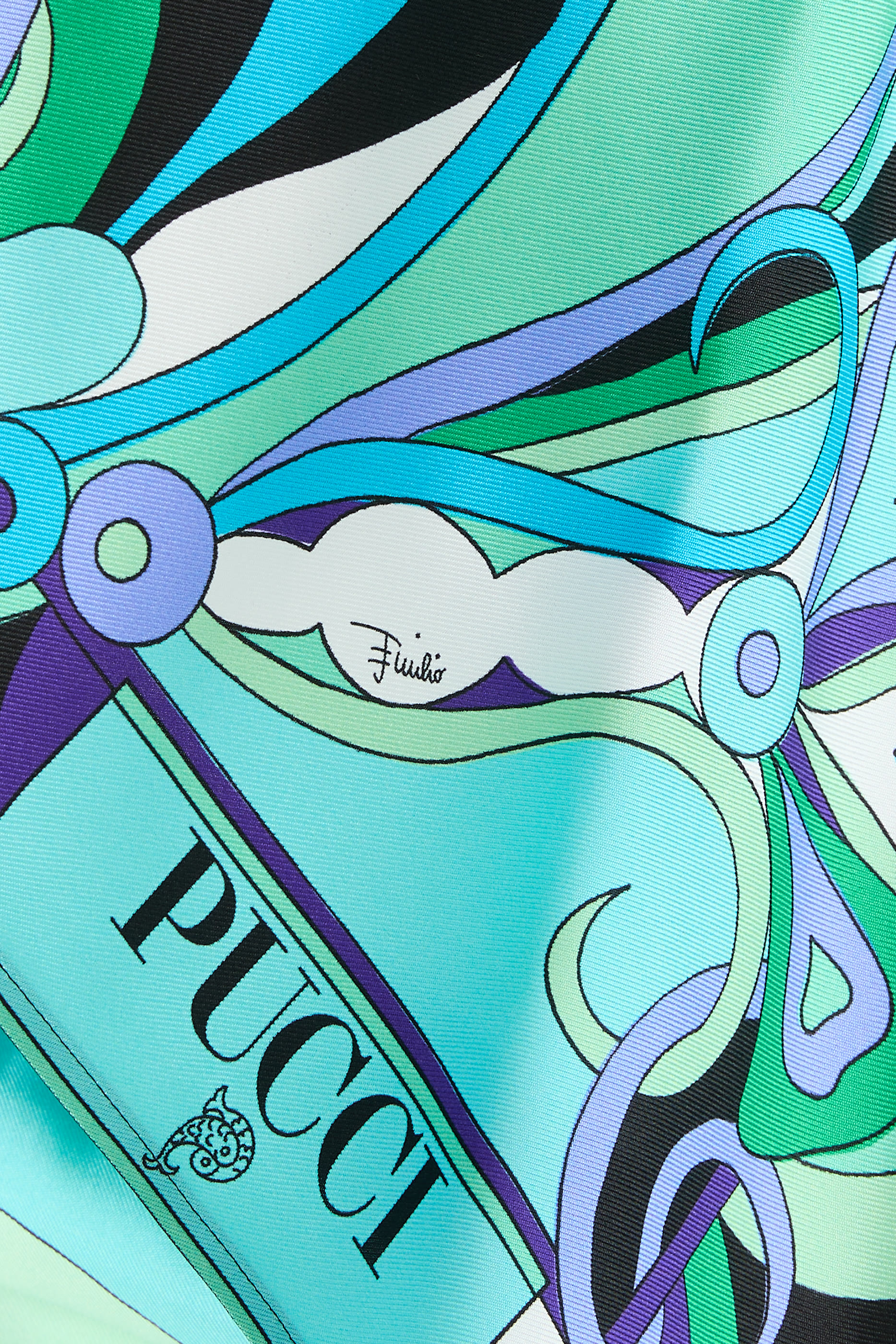 Orchidee-Print Blouse