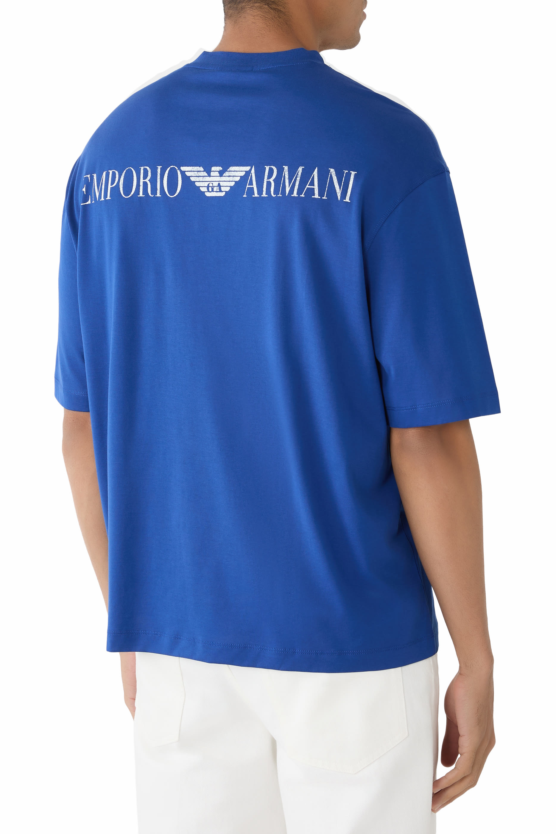 Macro EA Text Logo Polo Shirt