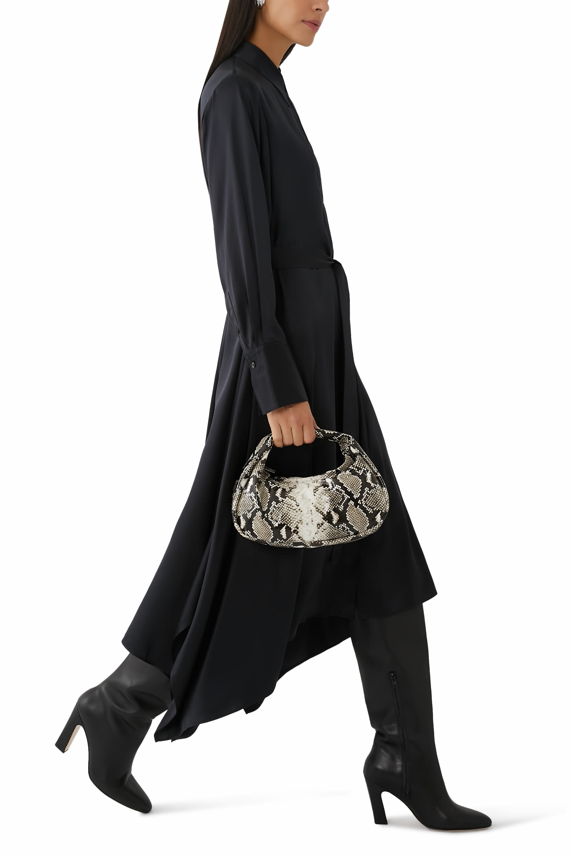 Cyprien Silk Satin Dress