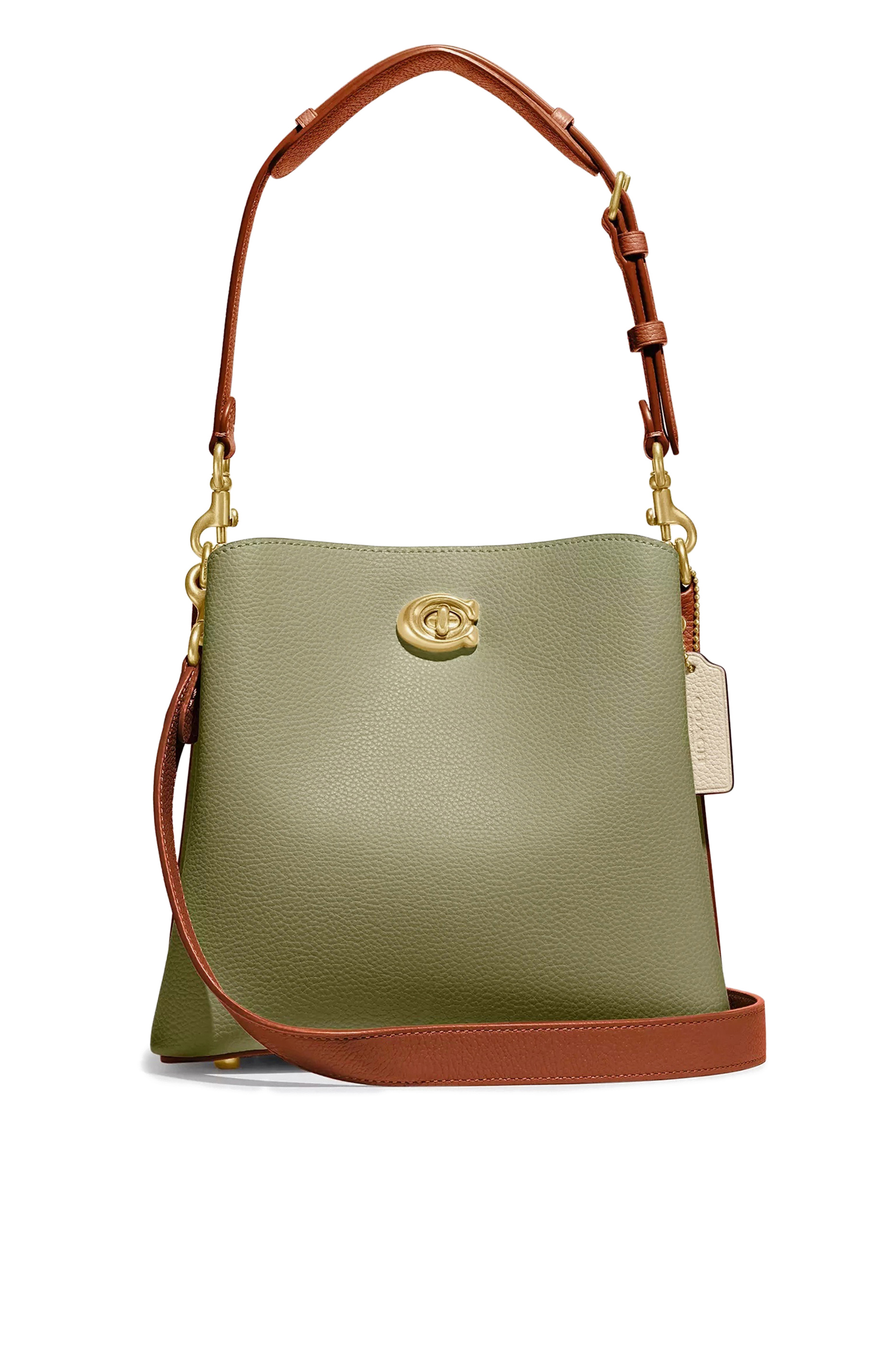 Willow Shoulder Bag in Colorblock With Signature Canvas Interior