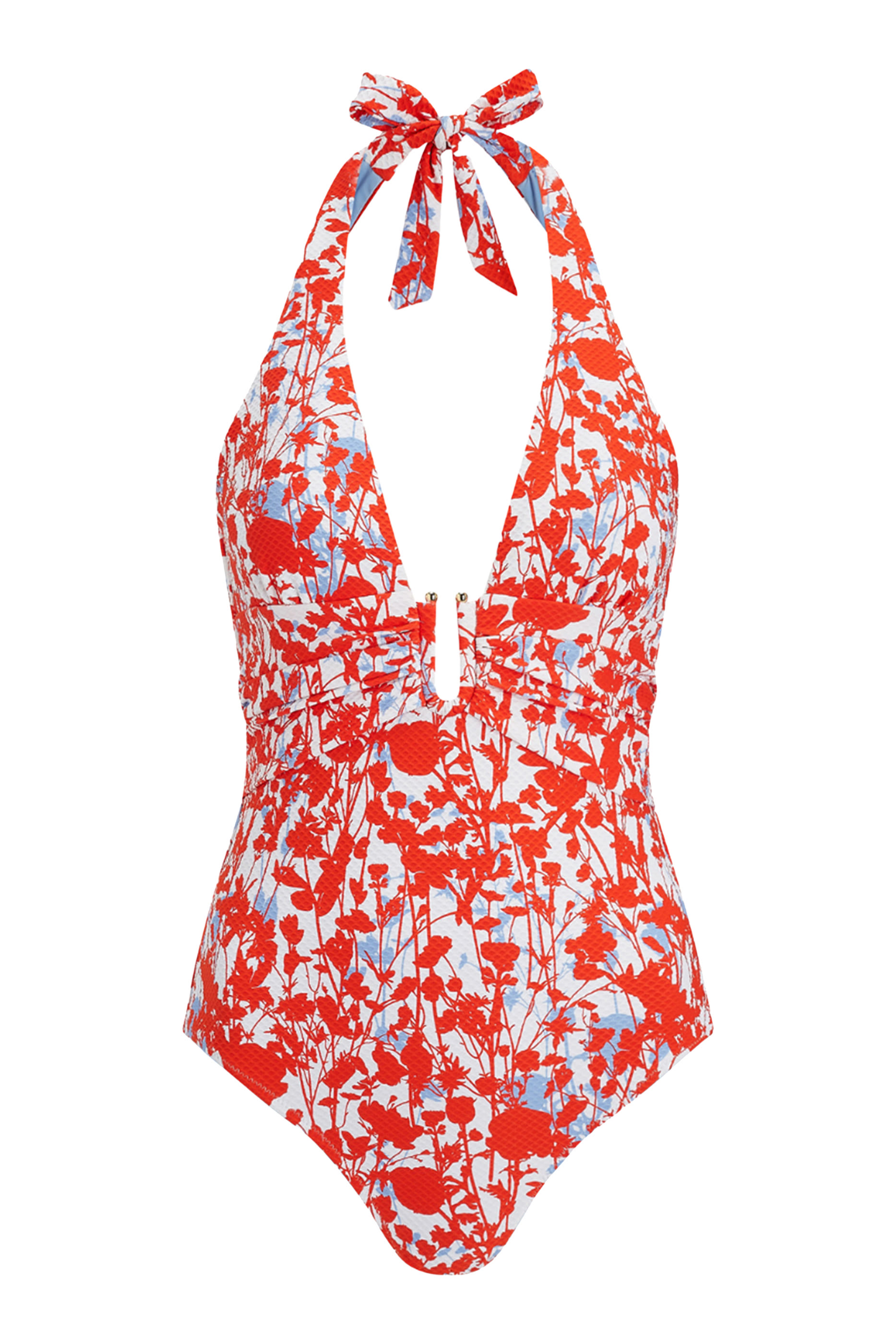 Deia U-Bar Halterneck Swimsuit