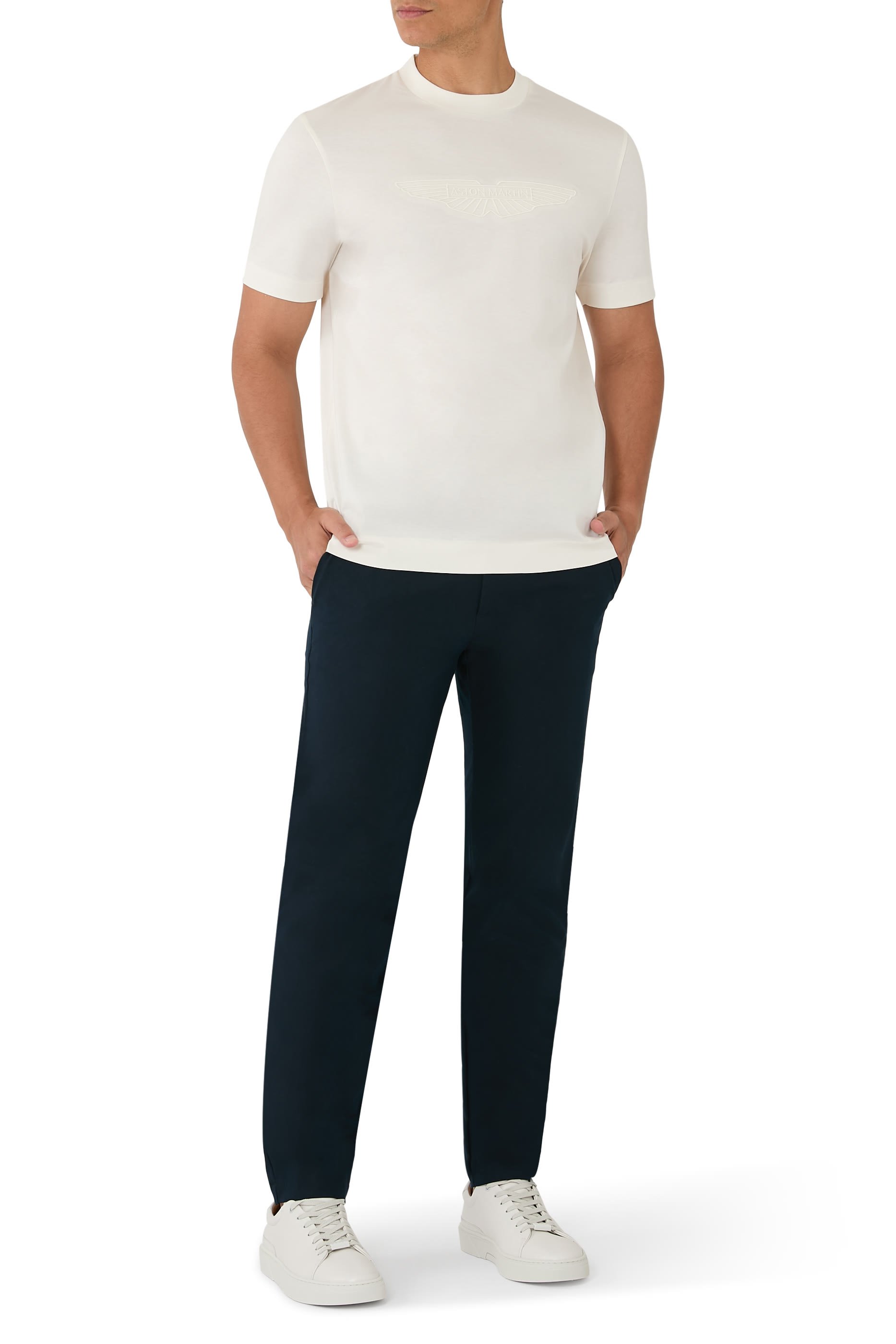 BOSS x Aston Martin Mercerised-Cotton T-Shirt