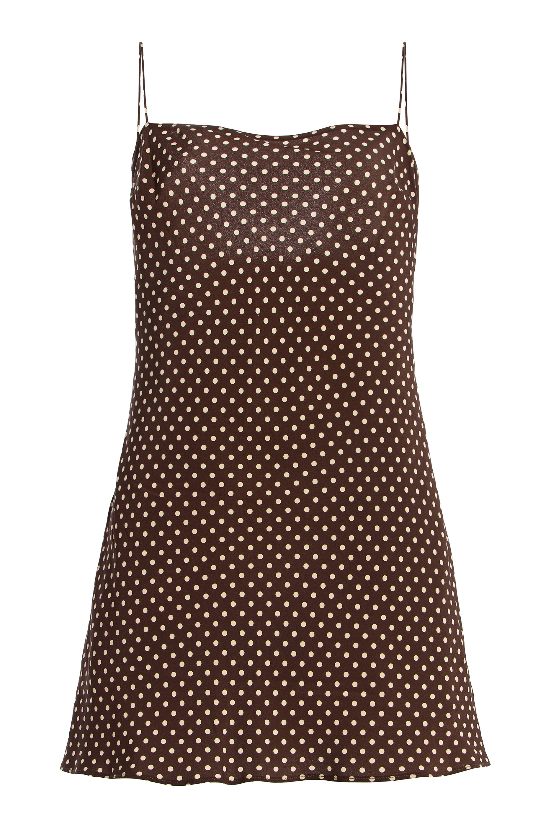 Square Slip Mini Dress 