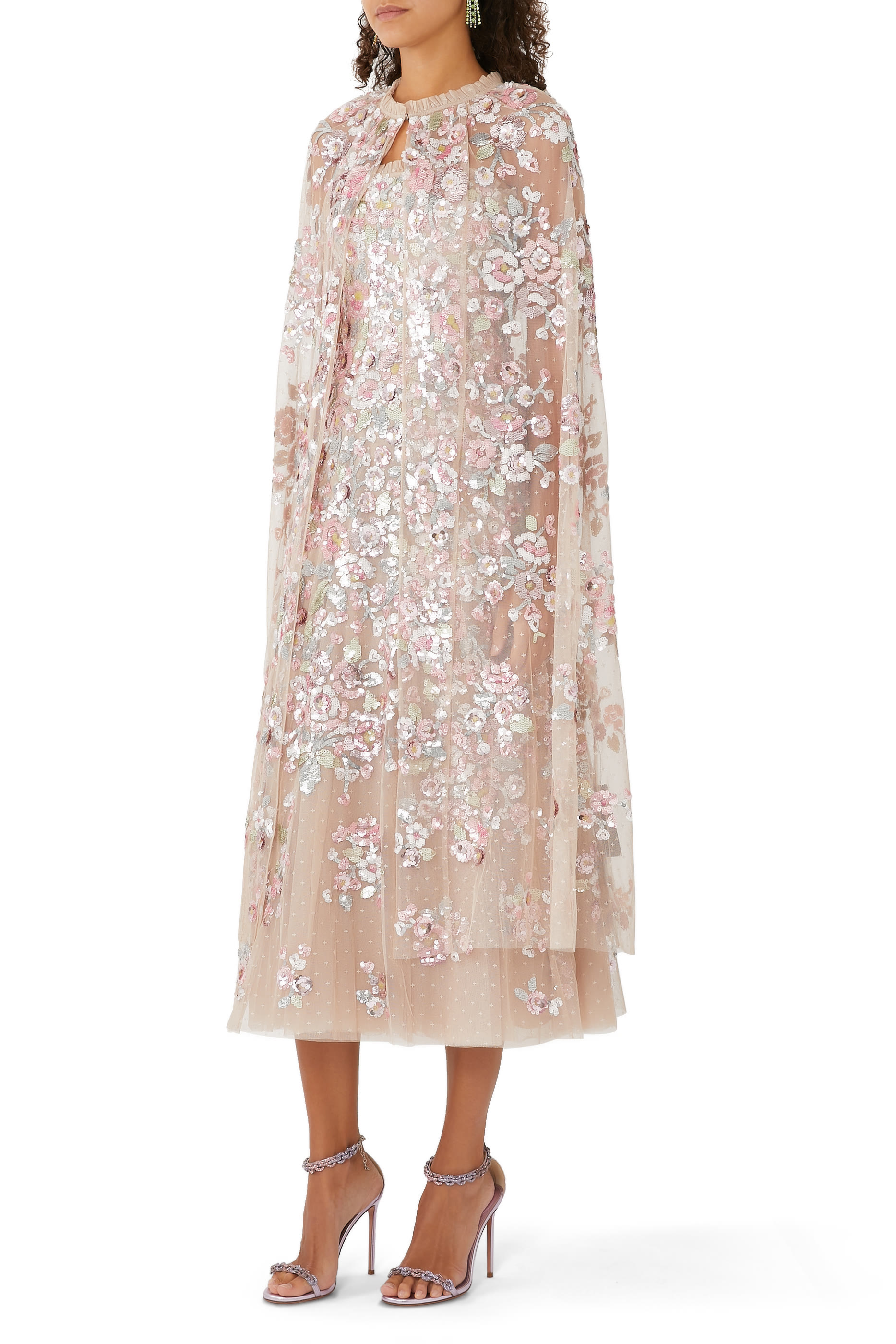 Sequin Paradise Midaxi Open Cape