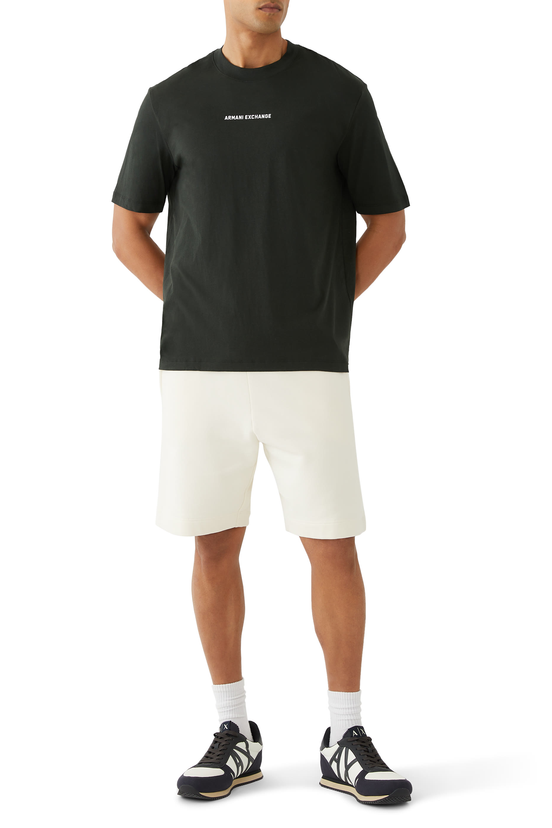 Logo-Print Front and Back T-Shirt