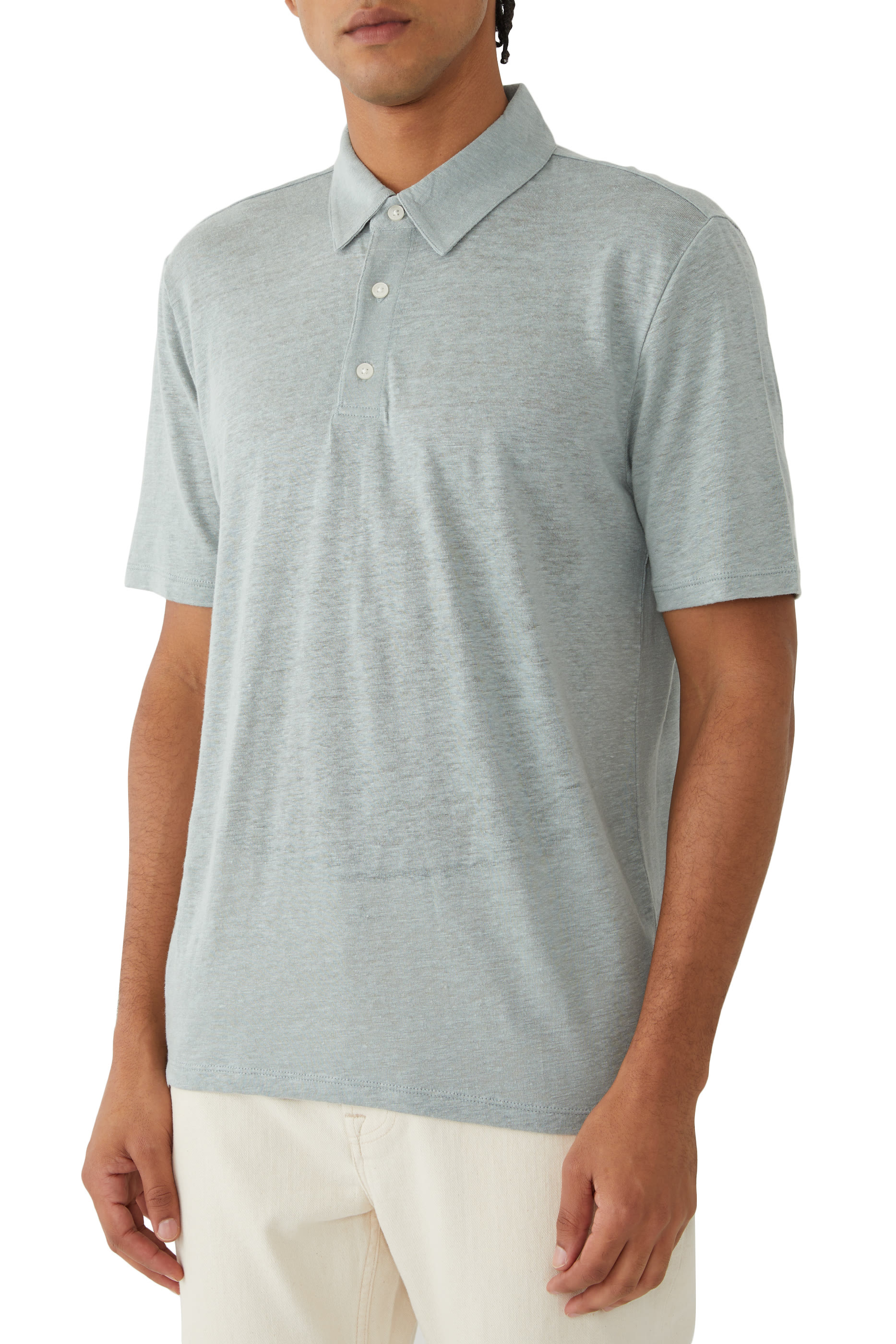 Linen Polo Shirt