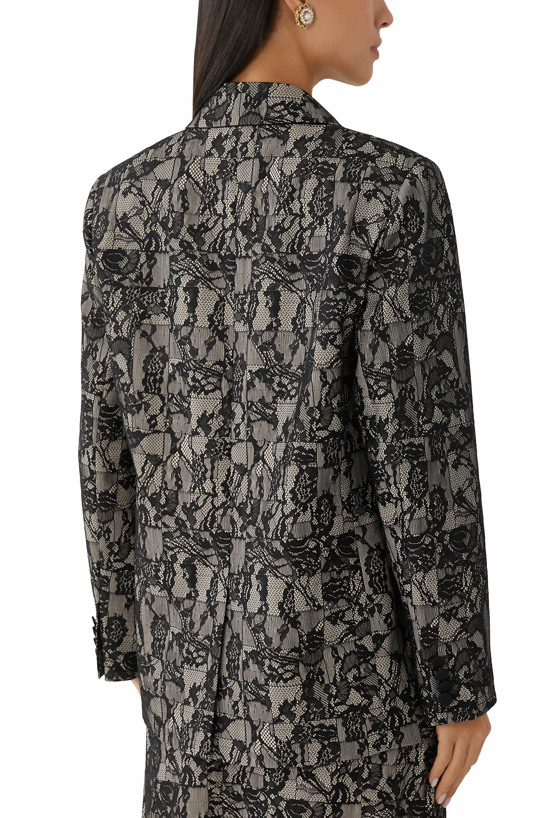 Jaden Patchwork Lace Jacket