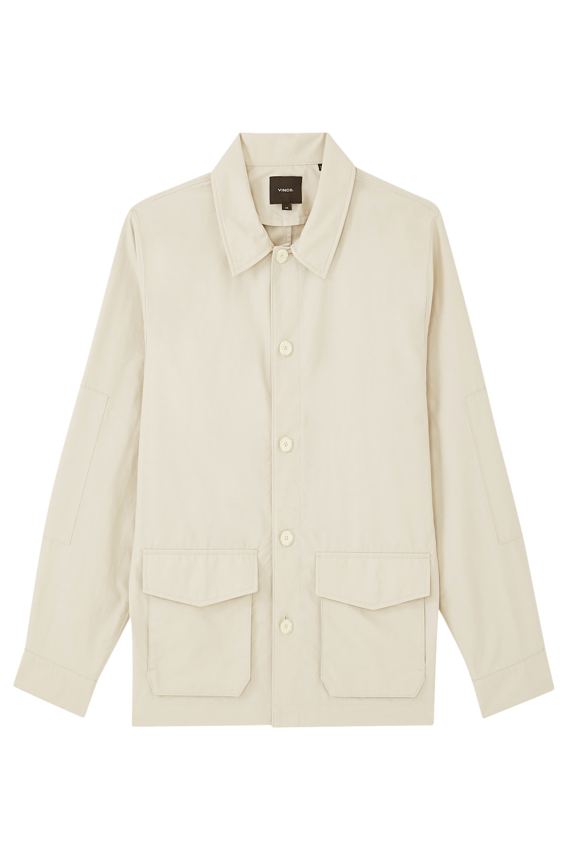 Cotton-Blend Utility Jacket