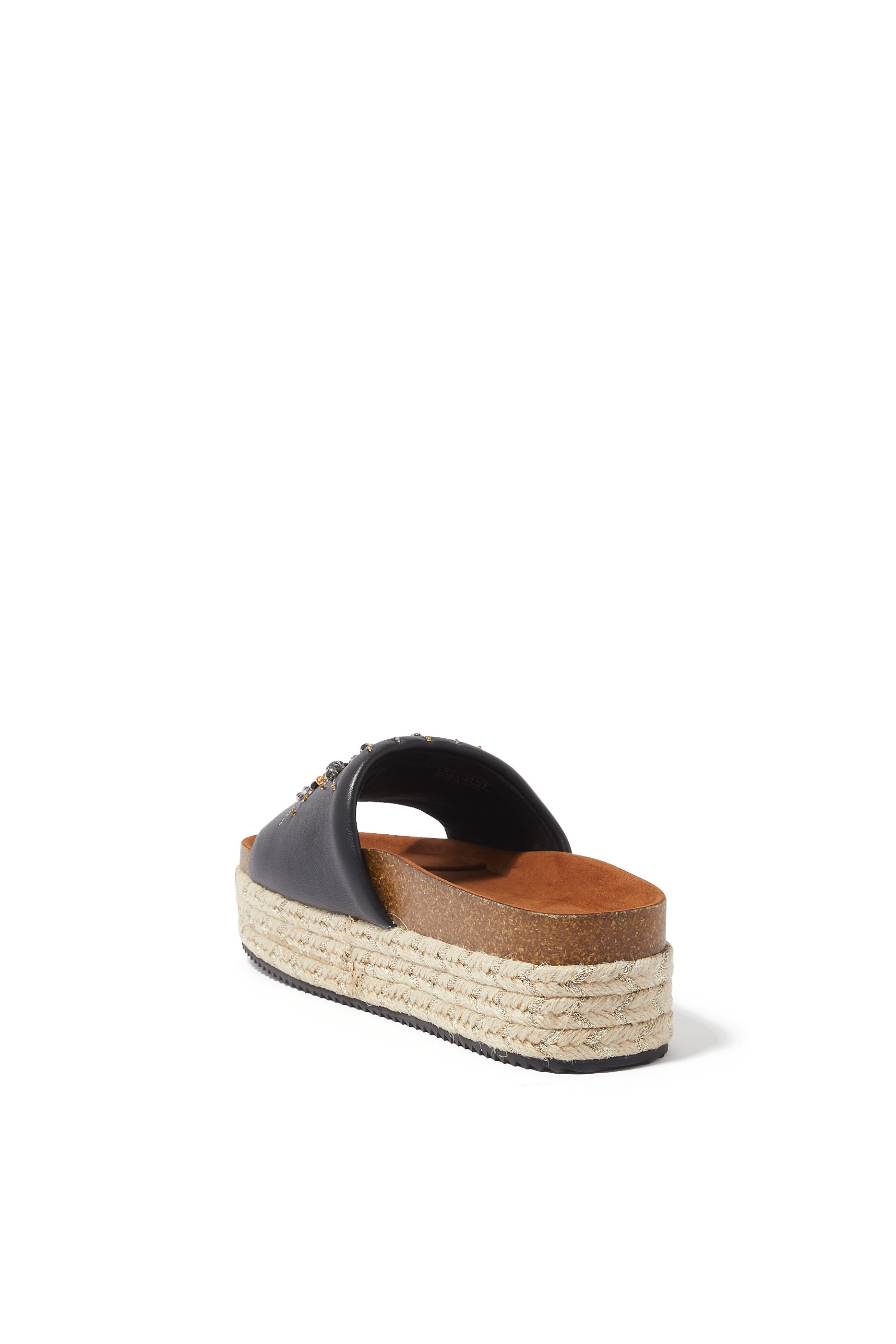 Kensington Eye 40 Leather Platform Sandals