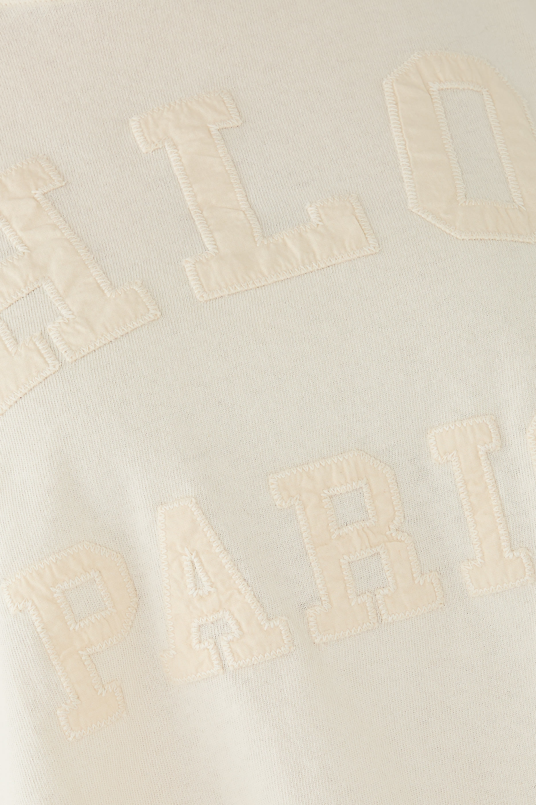 Crop Logo T-Shirt in Cotton Jersey