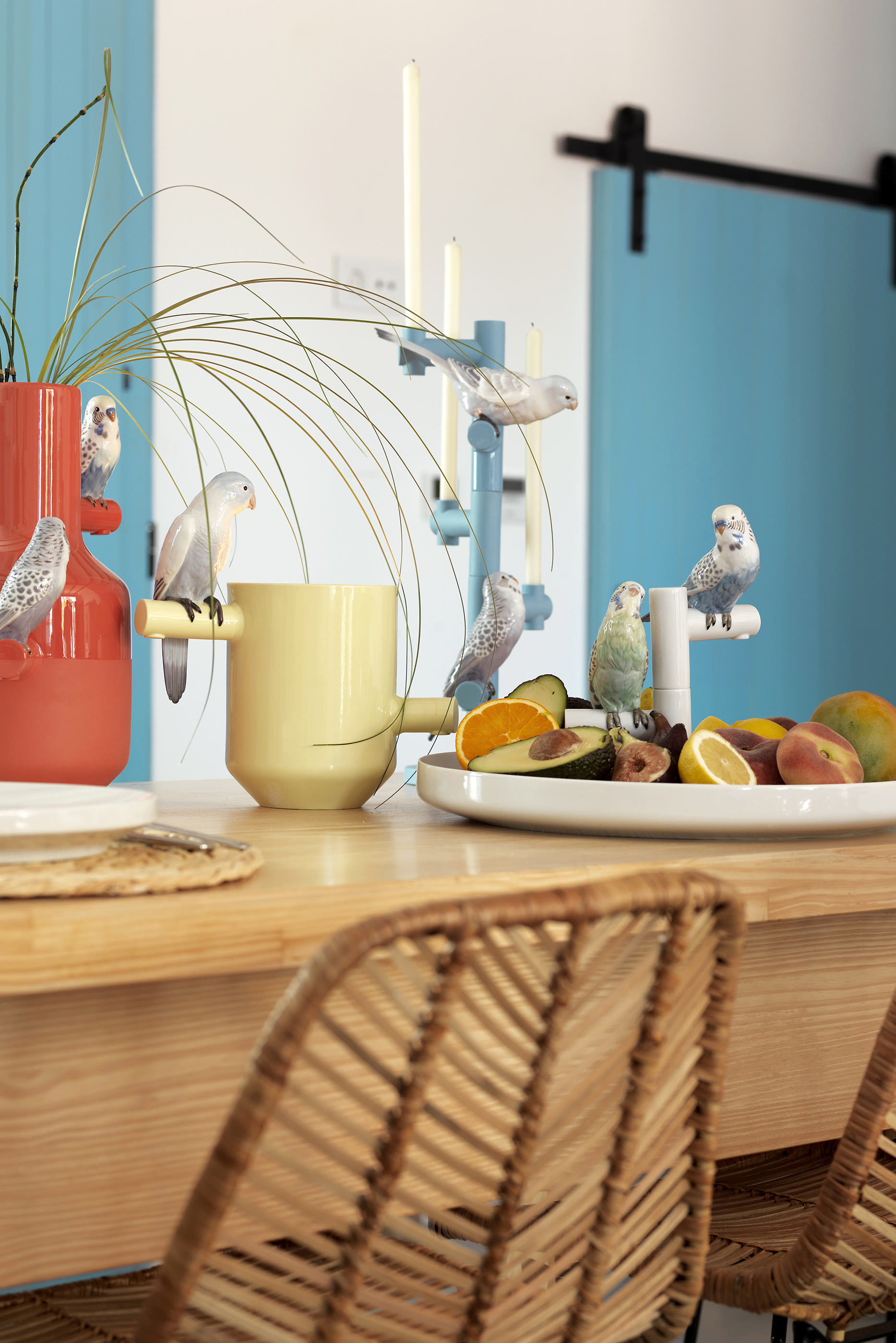 Parrot Romance Plate