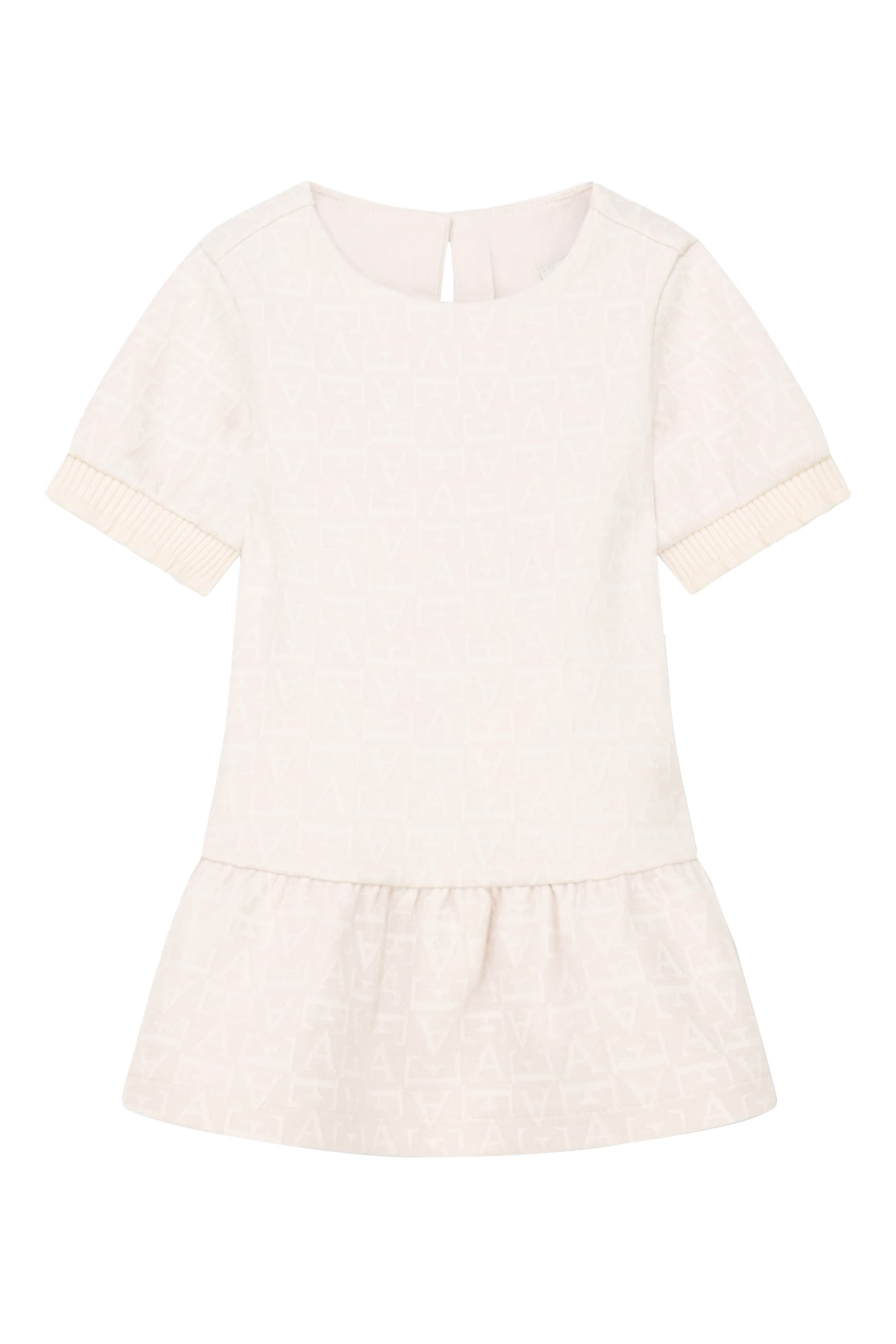 Kids Jacquard Double Jersey Dress