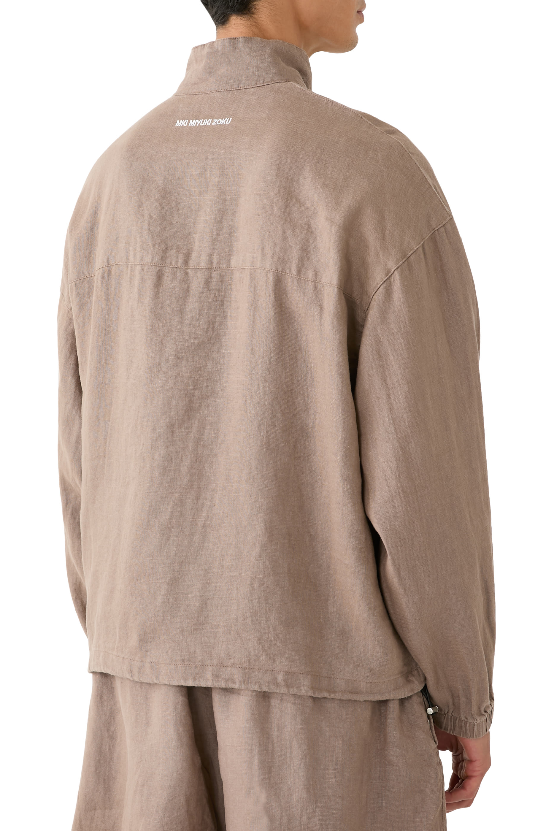 Linen Track Jacket