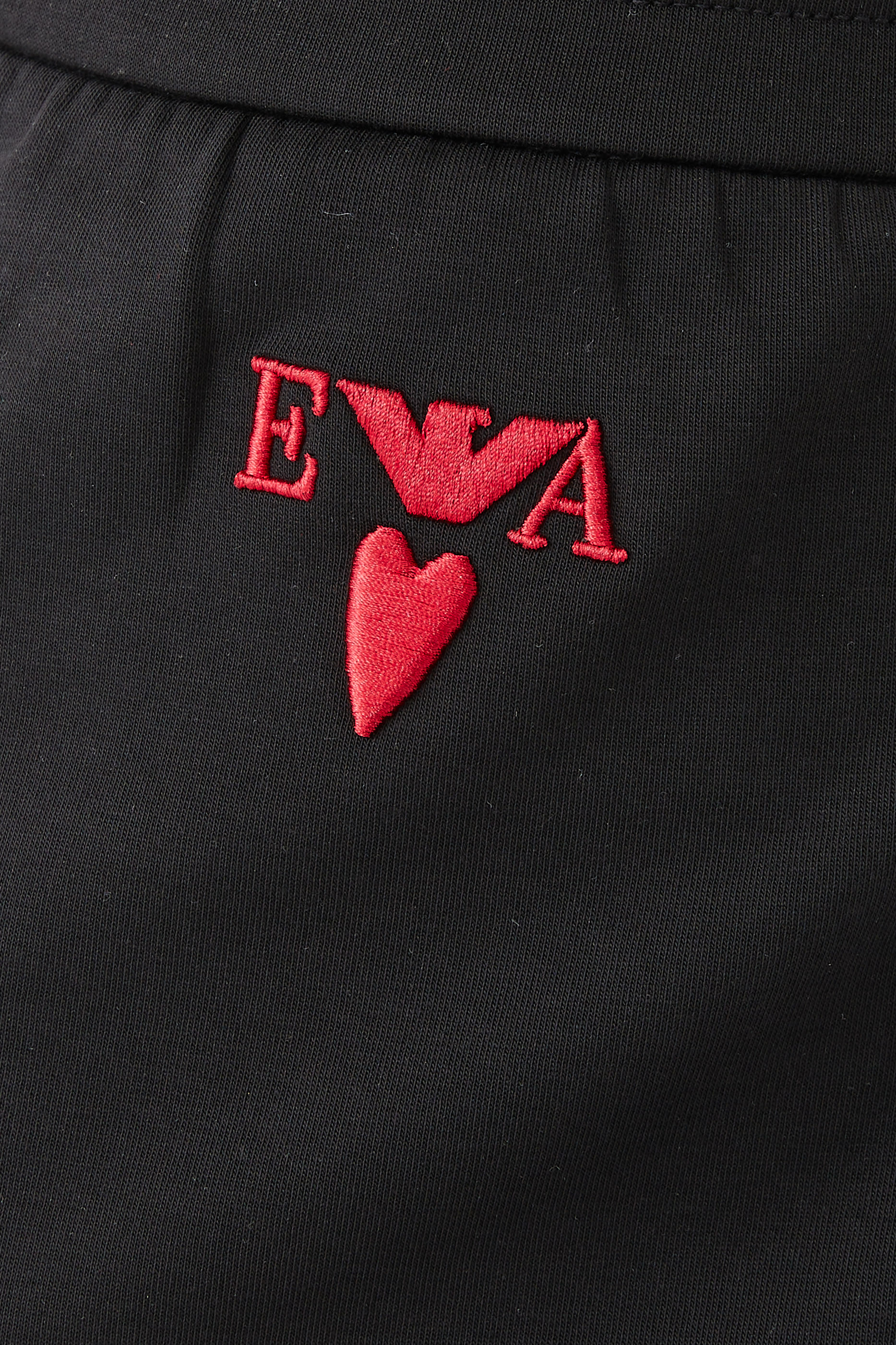 EA Logo Heart Embroidery Coulisse Joggers