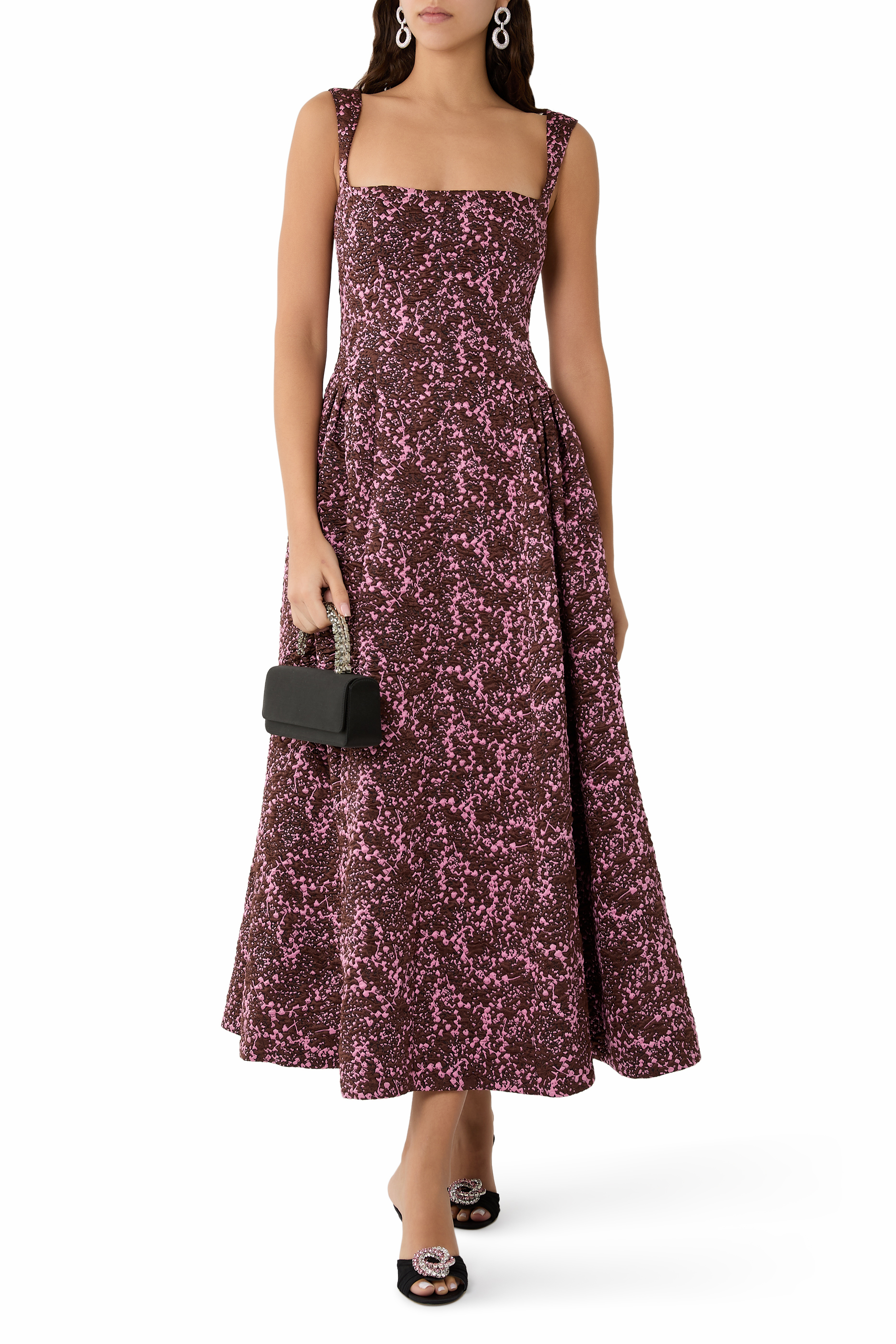 Sylvie Jacquard Dress