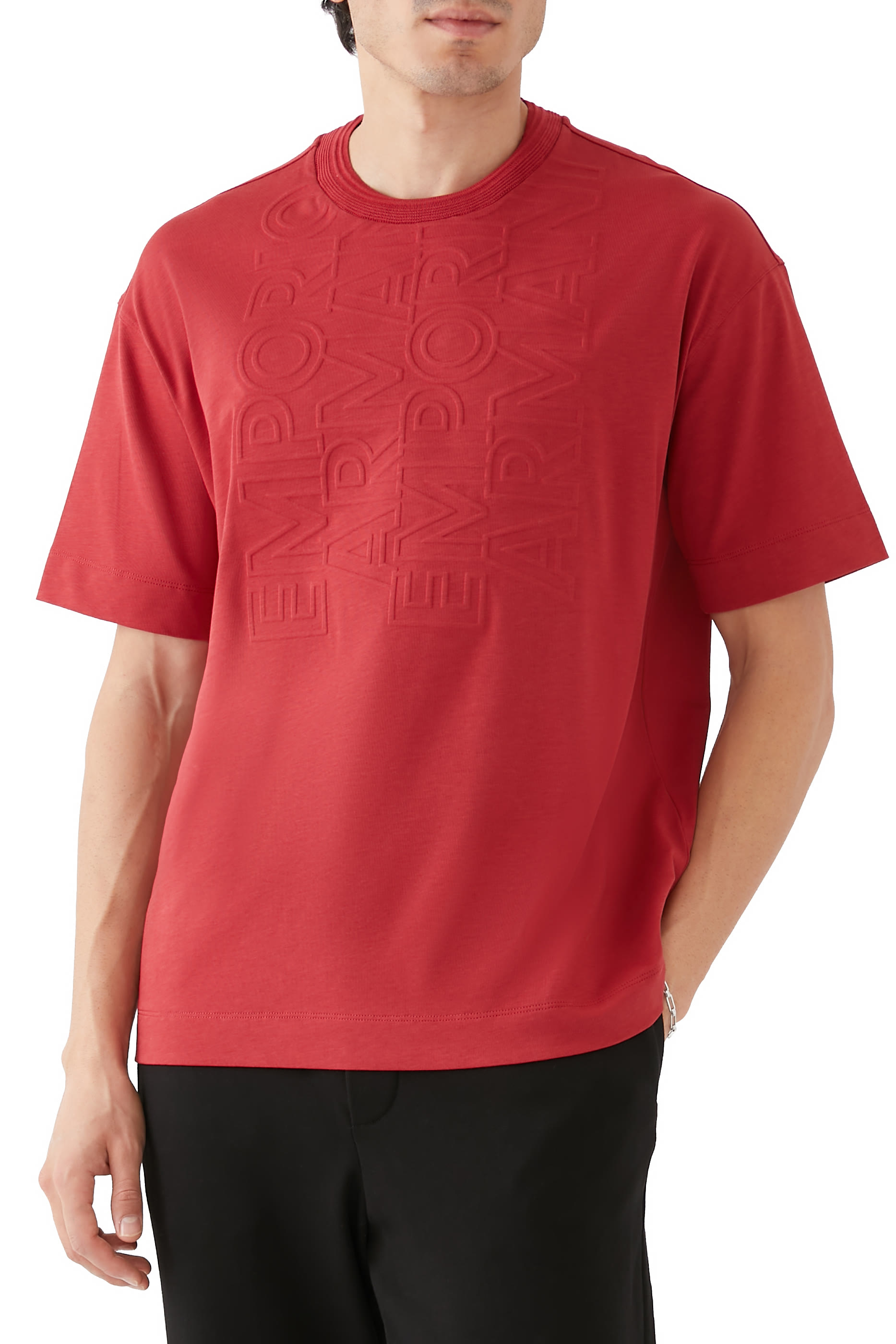 EA Cotton-Jersey Logo T-Shirt