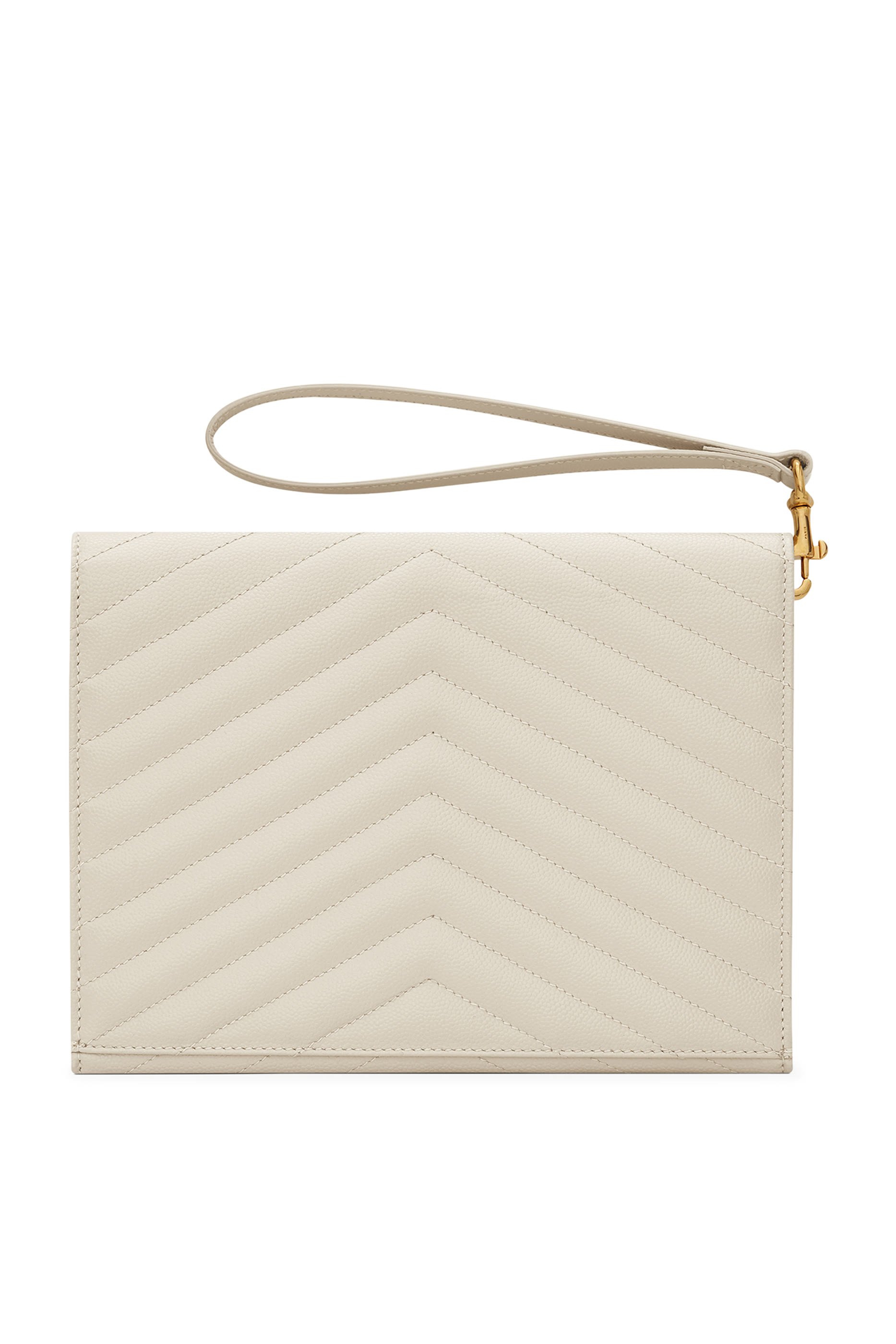  Cassandre Matelass&eacute; Flap Pouch in Grain De Poudre Leather