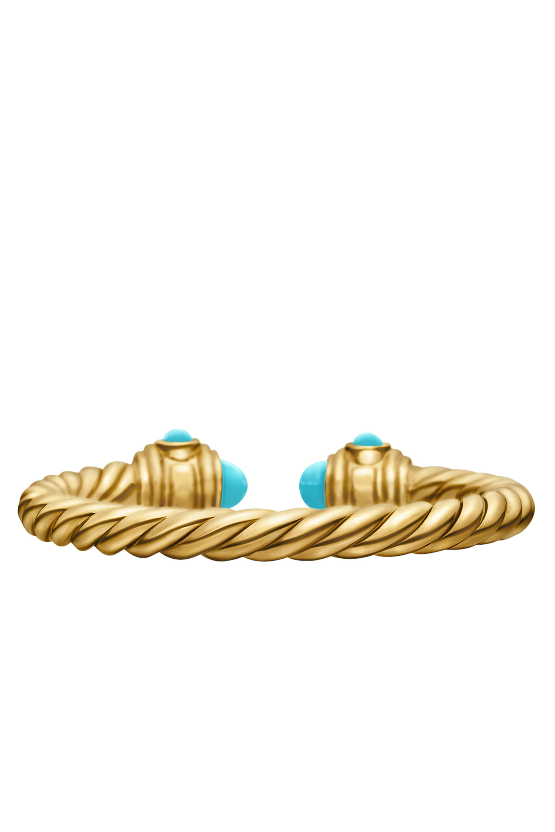 Renaissance Ring, 18k Yellow Gold with Turquoise
