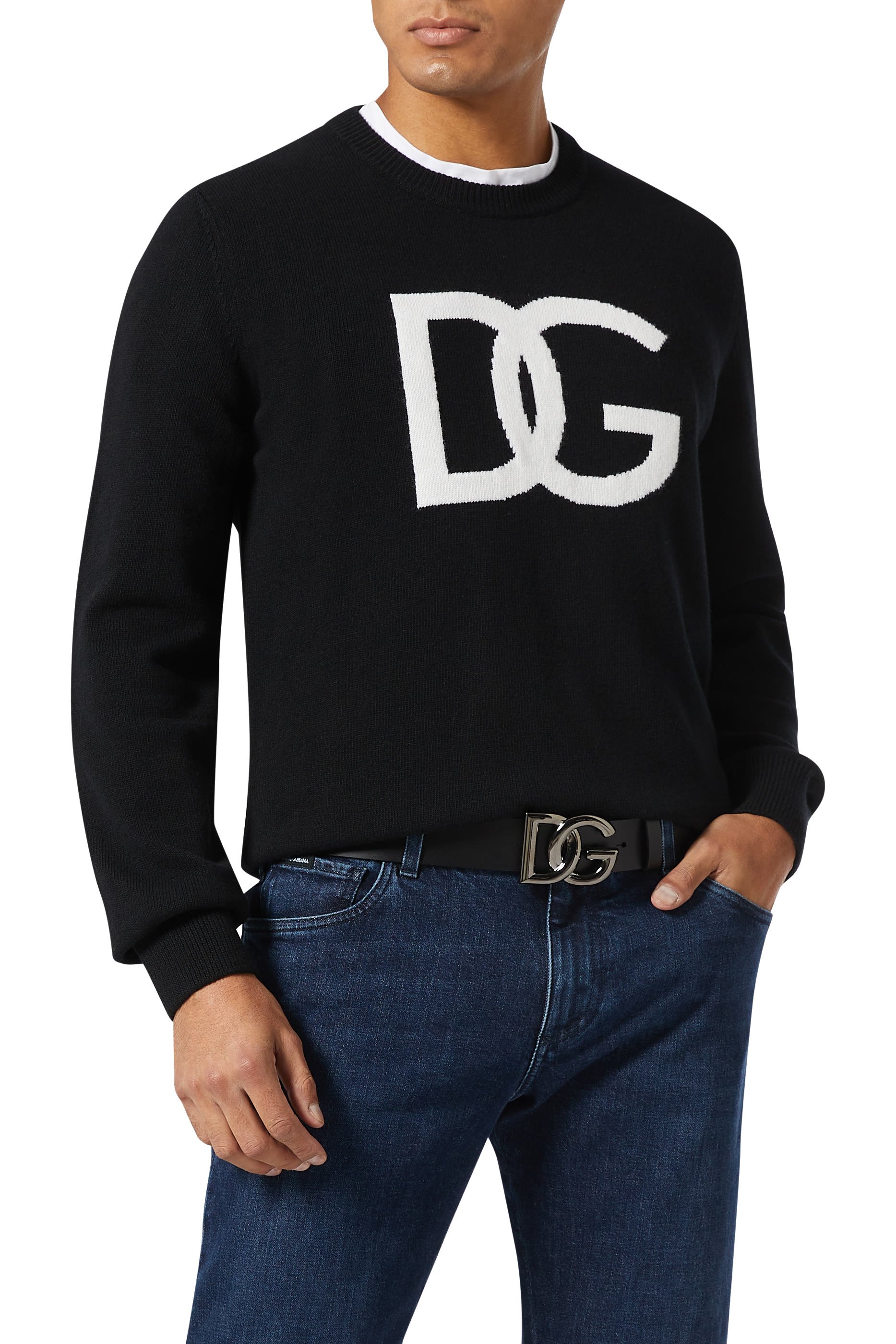 DG Interlock Logo Belt
