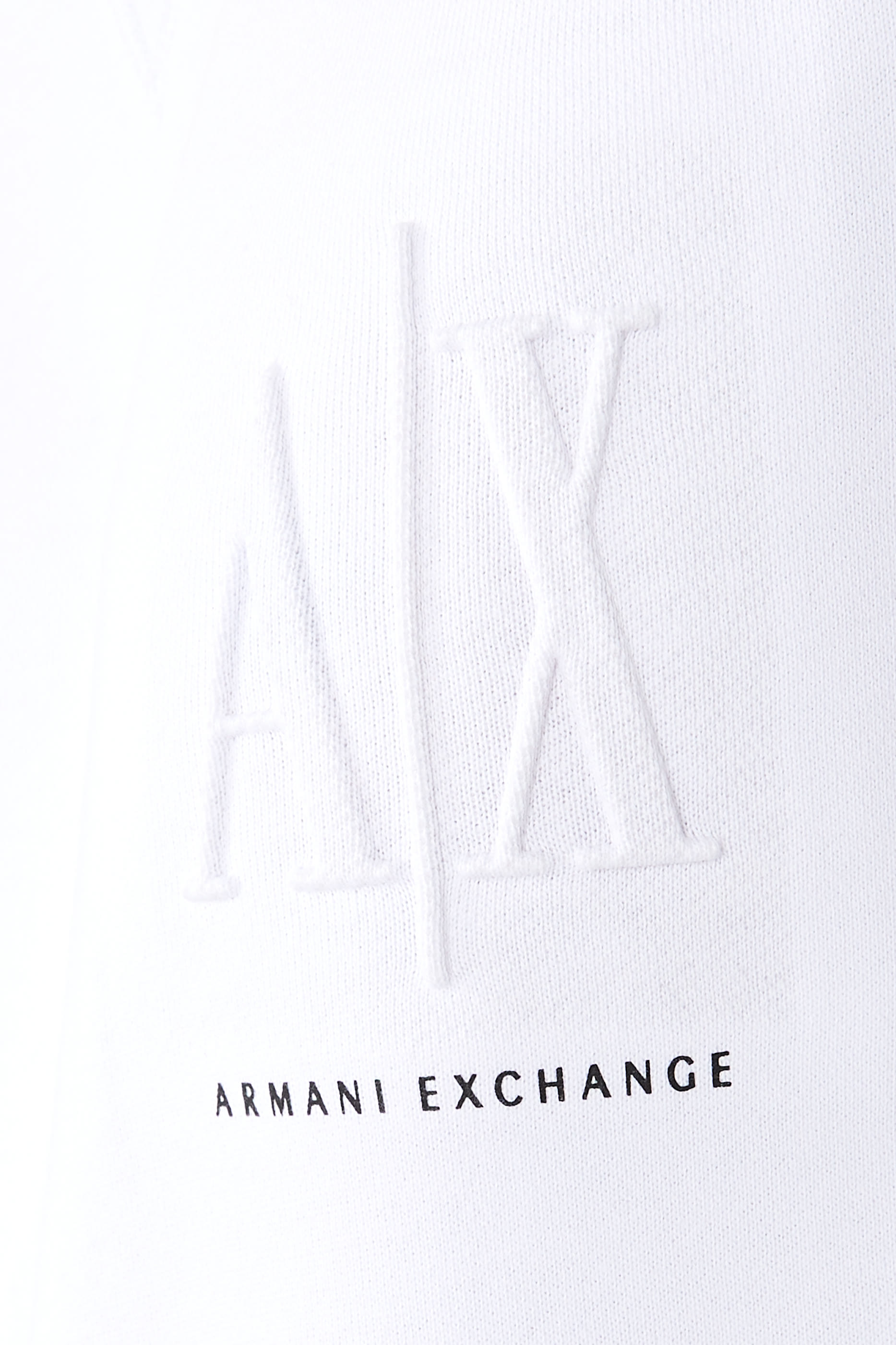 AX Embossed Logo T-shirt in Jersey