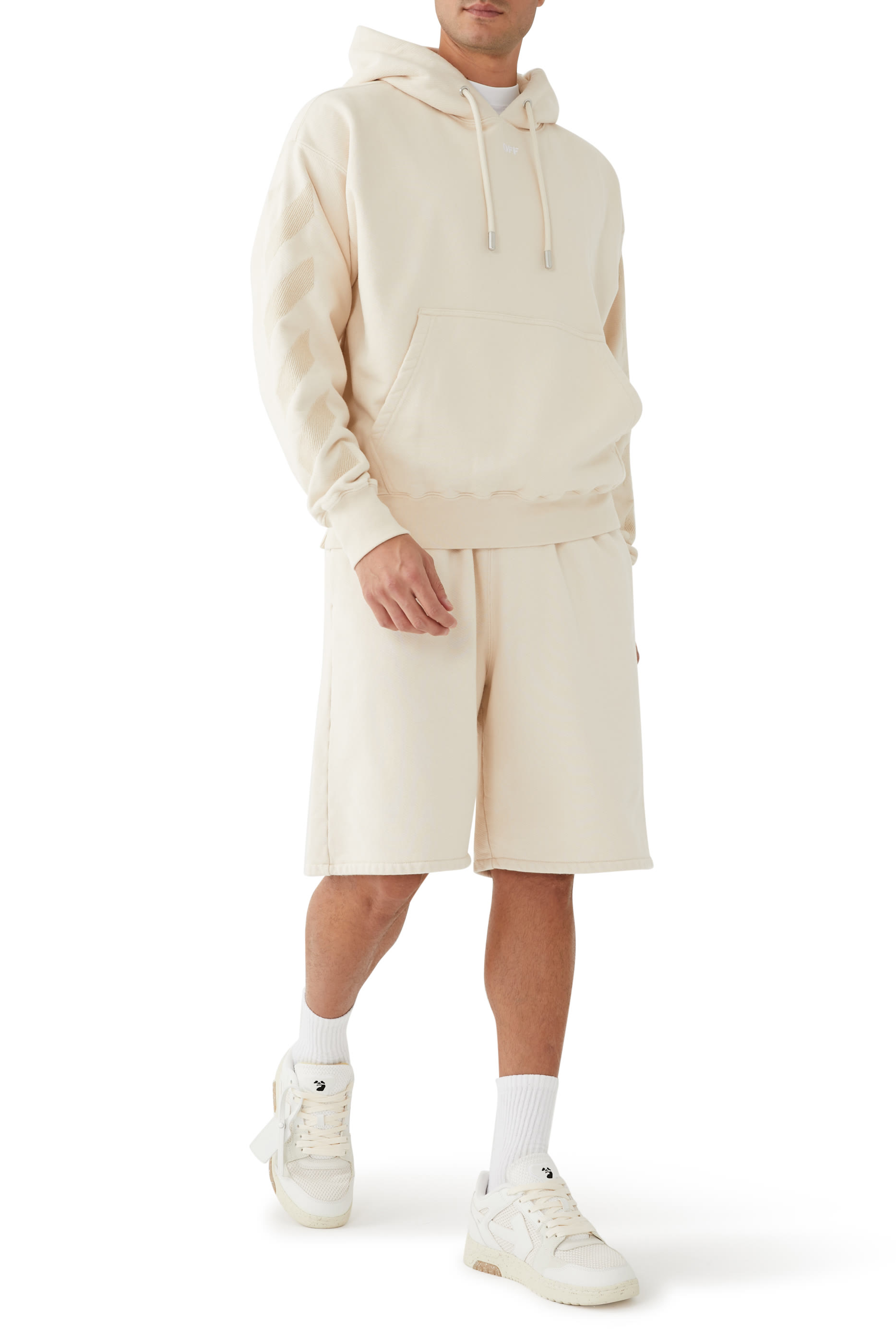 Diagonal Stripe Skate Hoodie