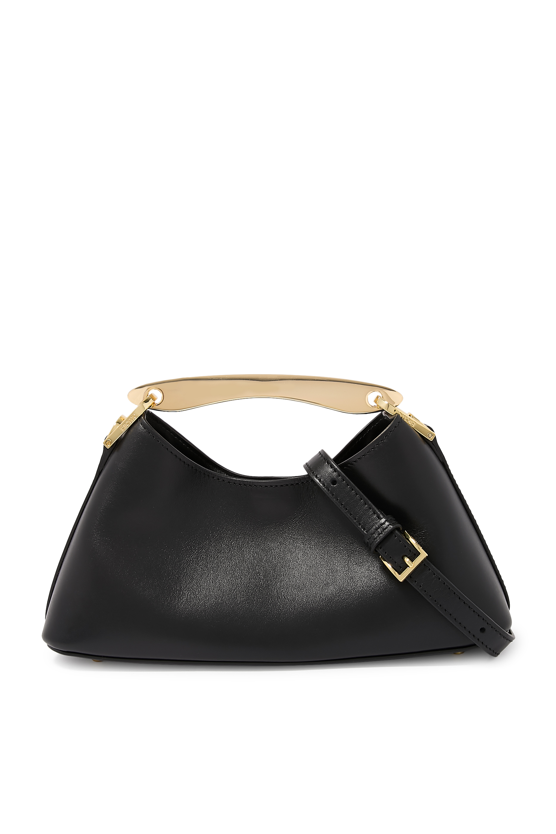 Mini Boomerang Leather Bag