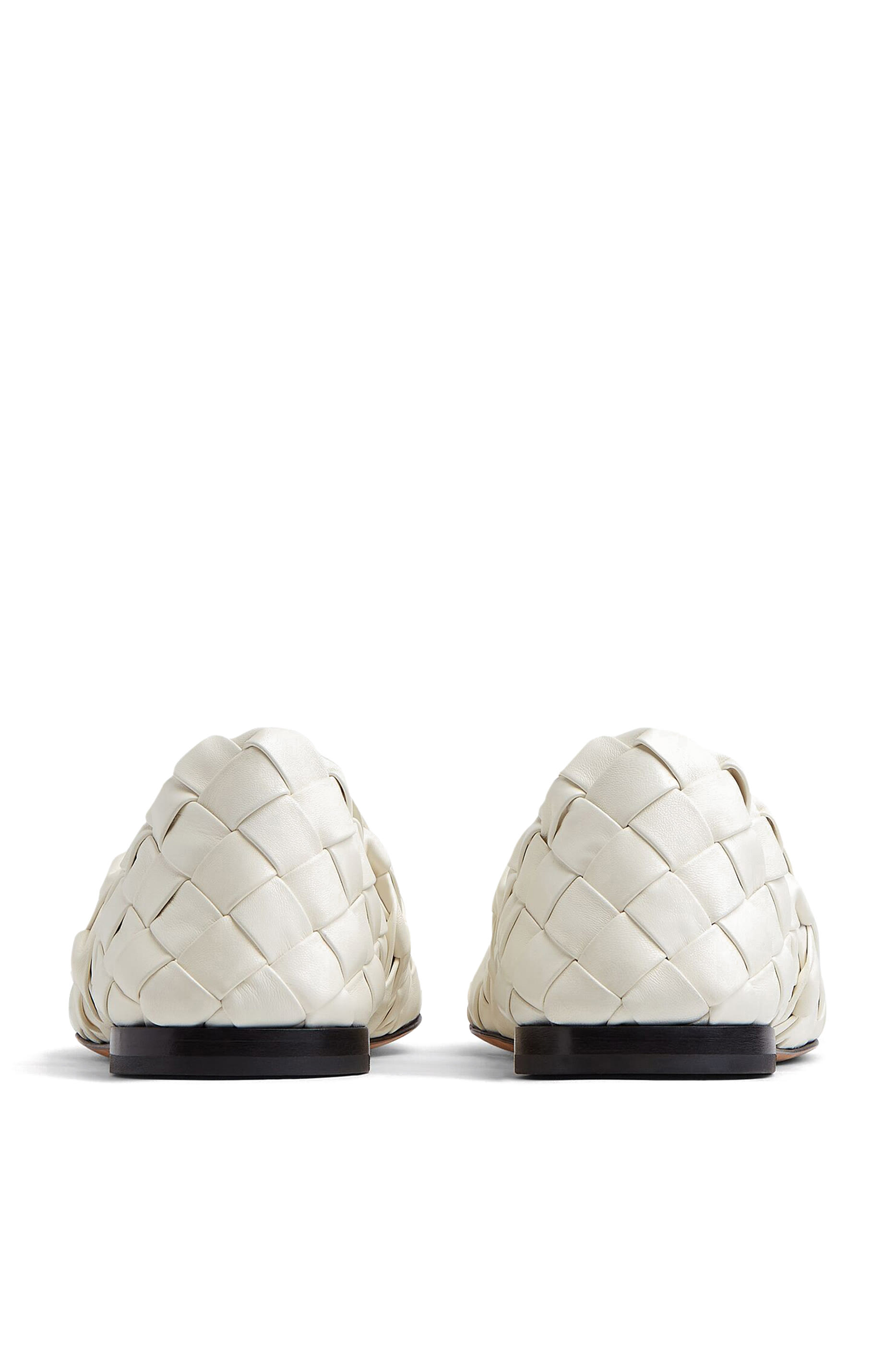 Intrecciato Leather Loafers