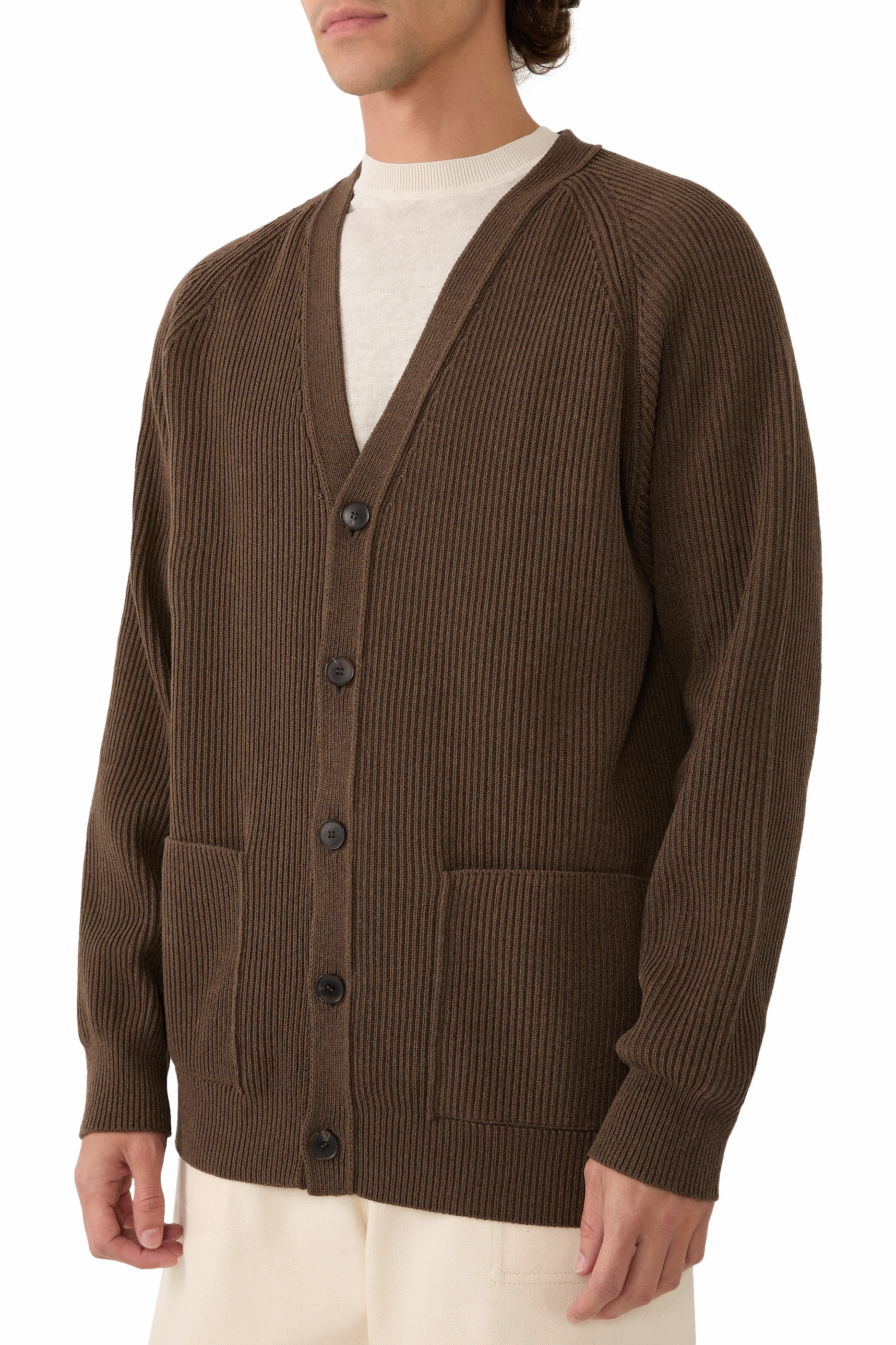 Super Fine Wool Cardigan