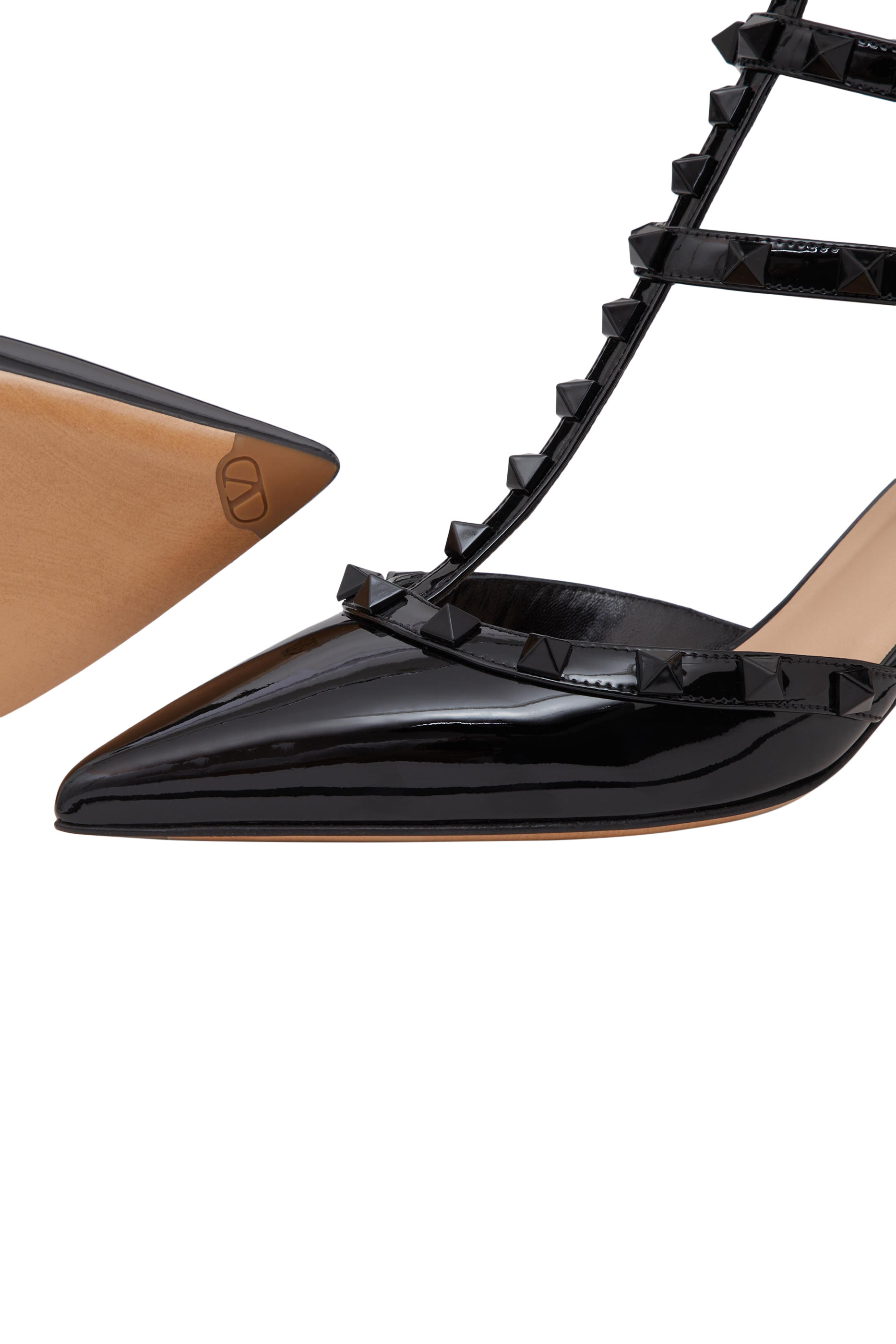 Rockstud Pointed Pumps