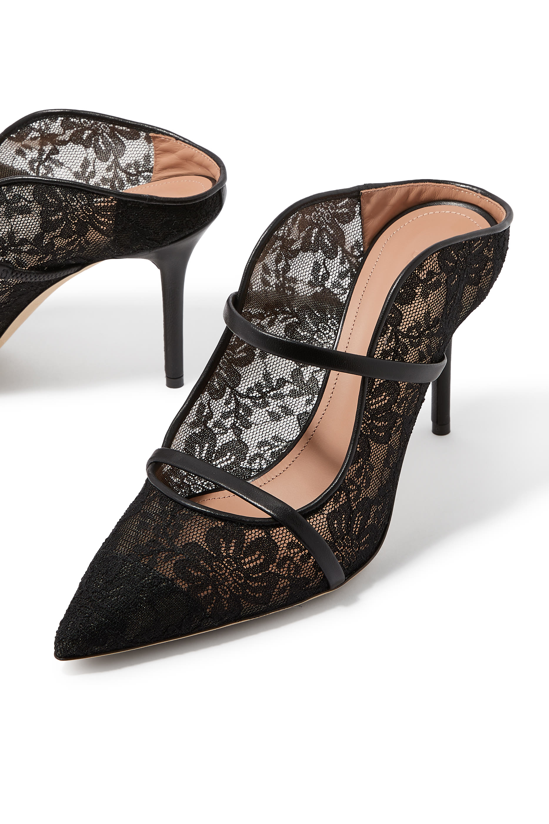 Pointed Toe 85 Mules