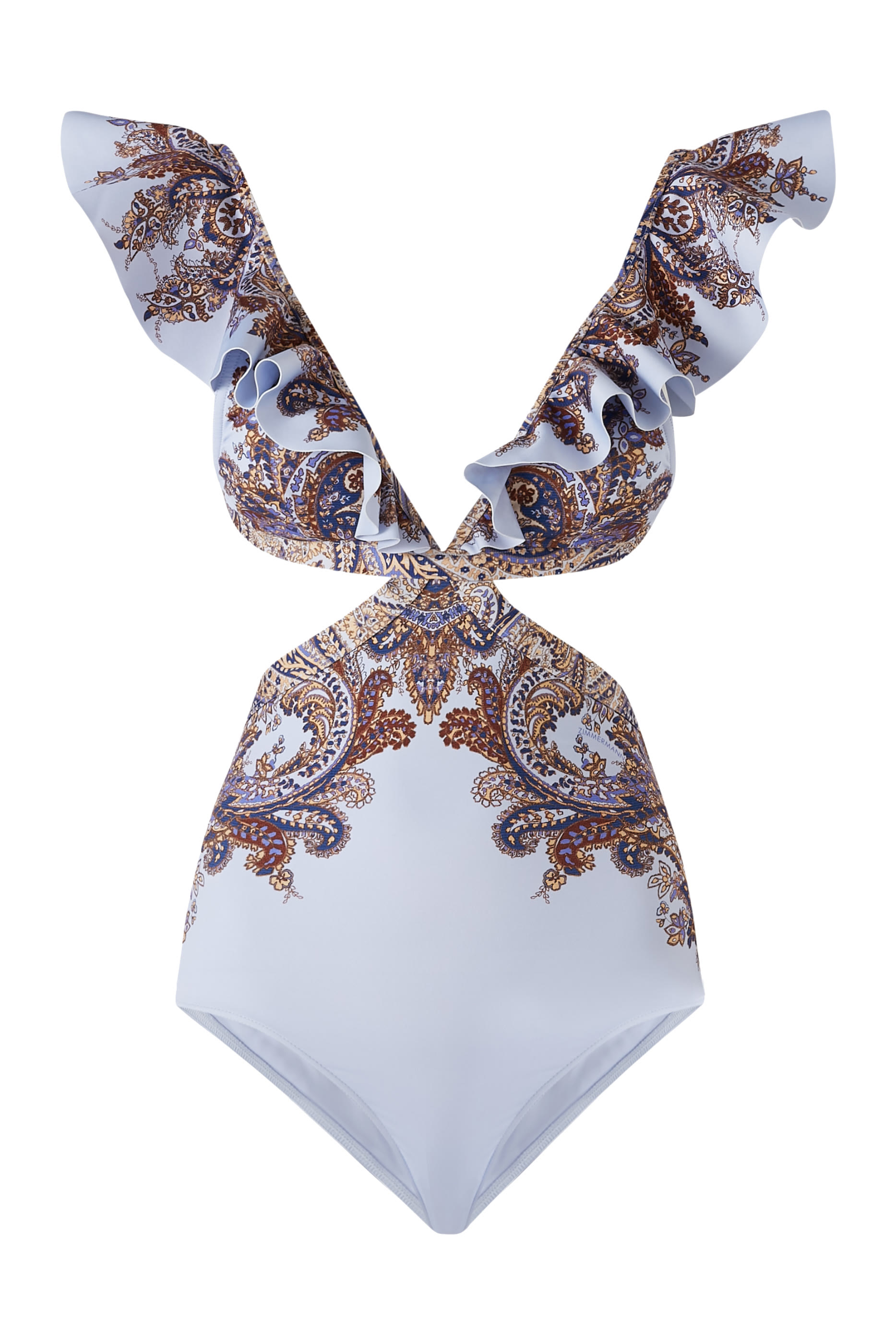 Ottie Ruffle One-Piece Swimsuit