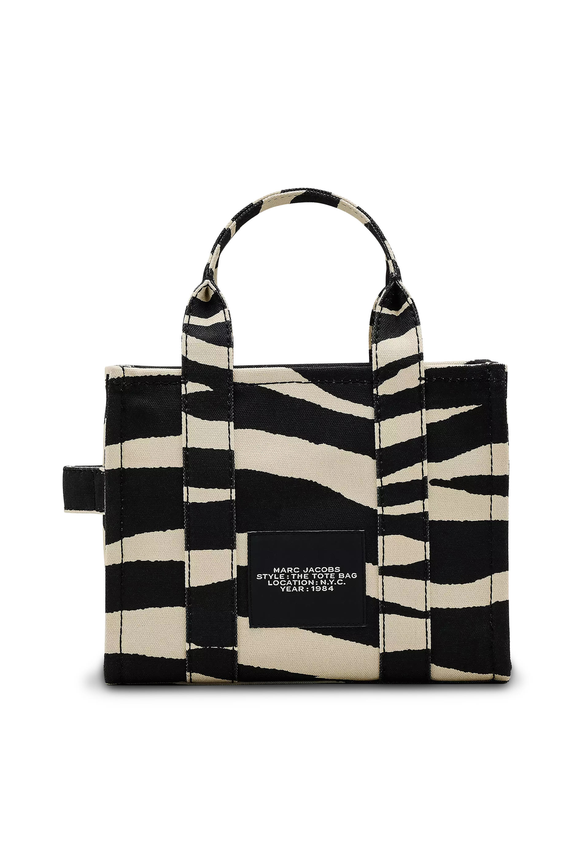 The Zebra Canvas Small Tote Bag