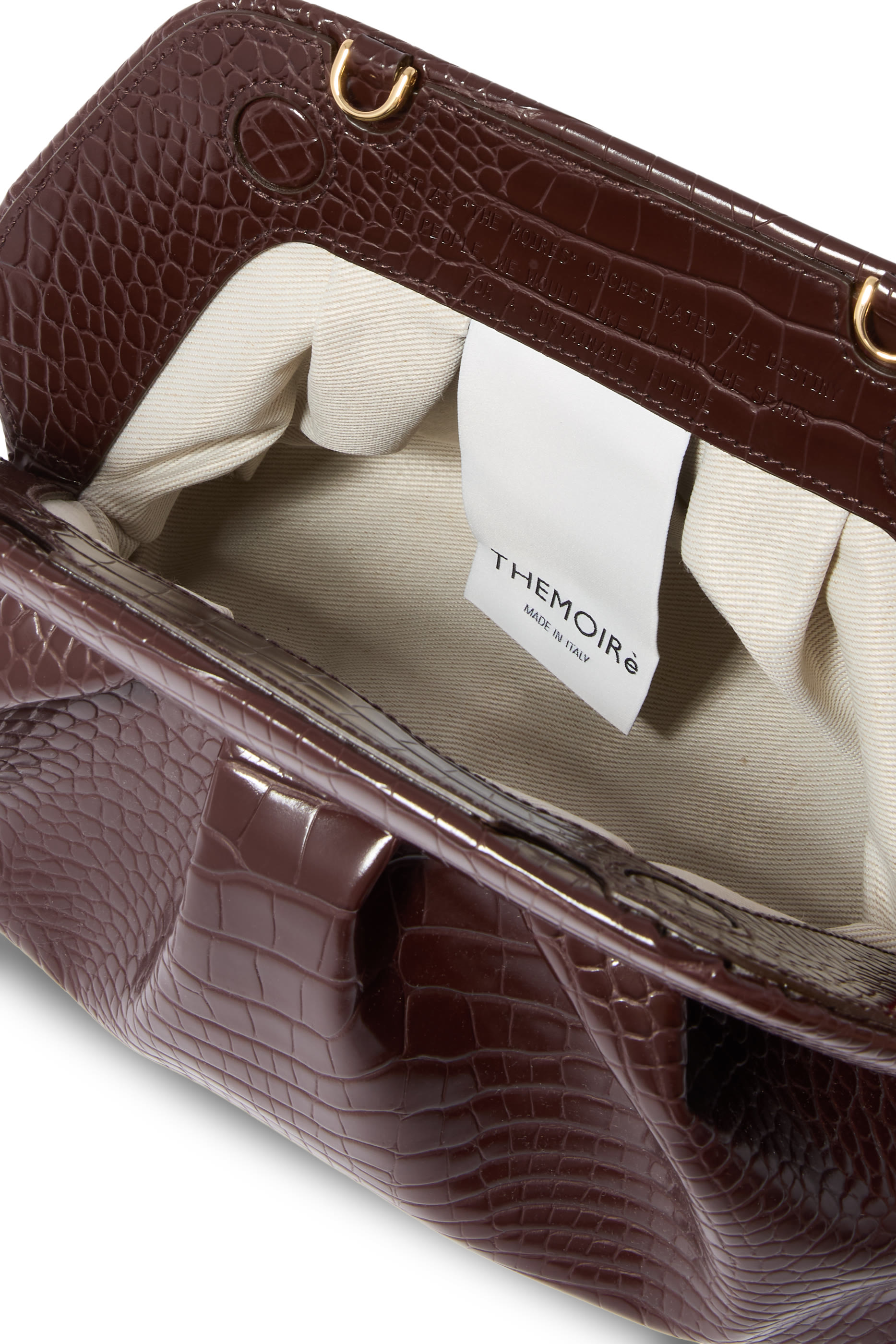 Tia Croco Clutch 