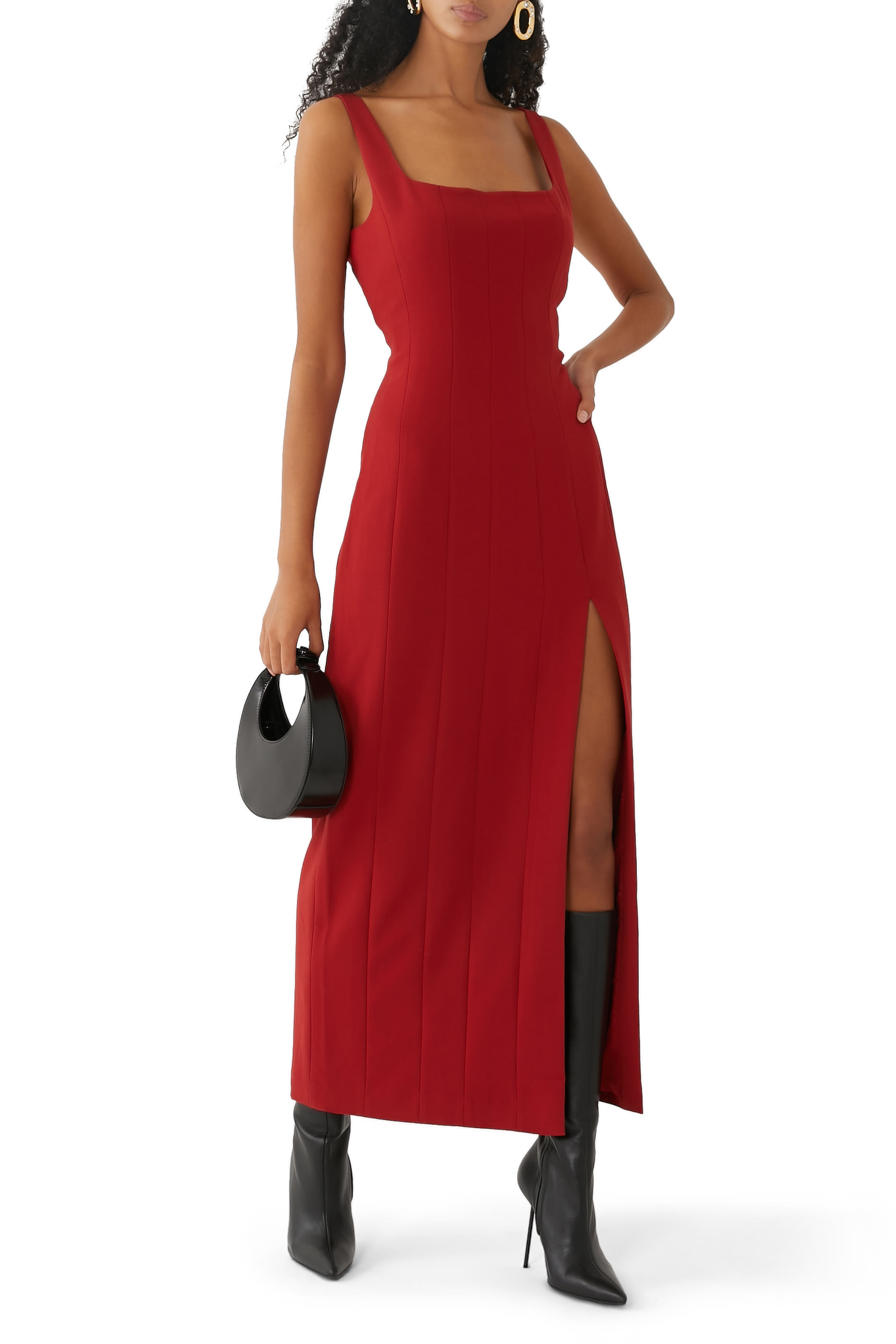 Ankle Portrait Dress