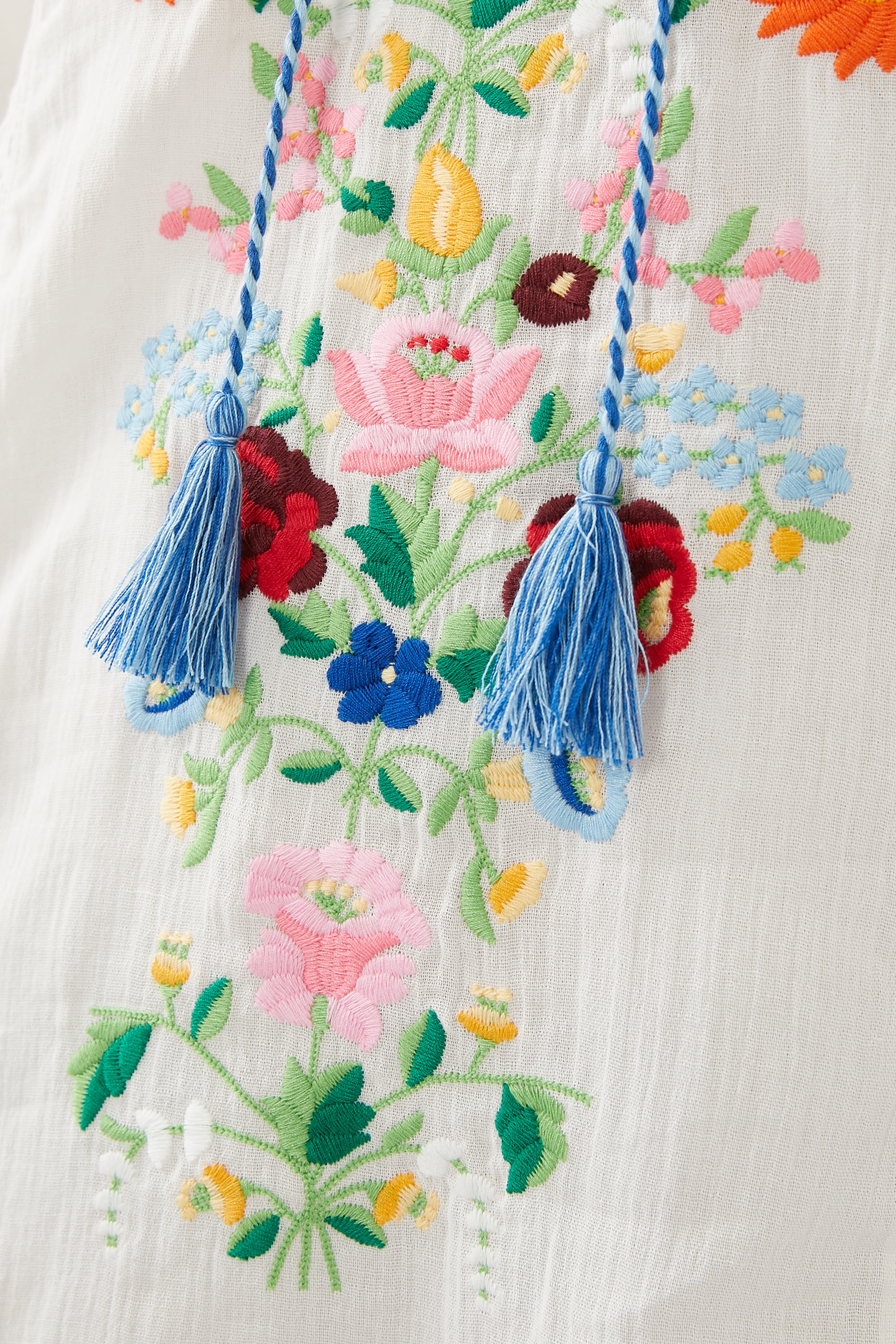 Florapaloosa Embroidered Tunic Dress