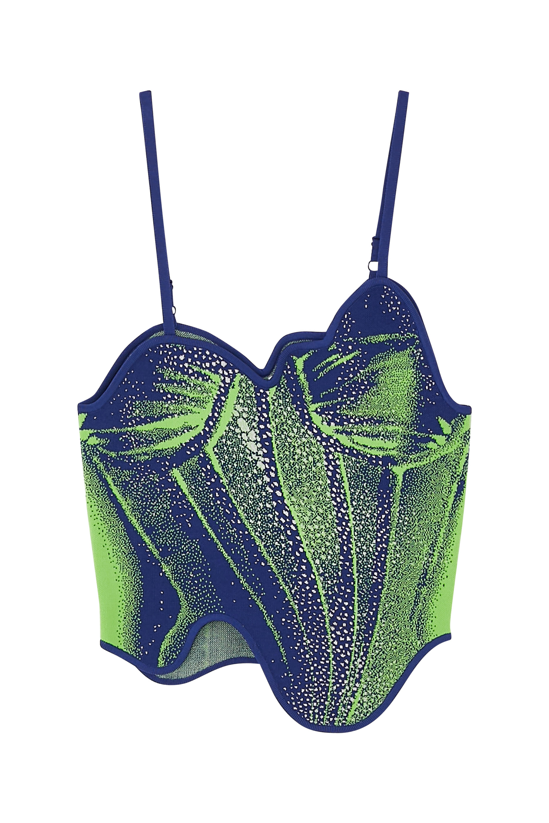 Camellia Denim Print Tank Top